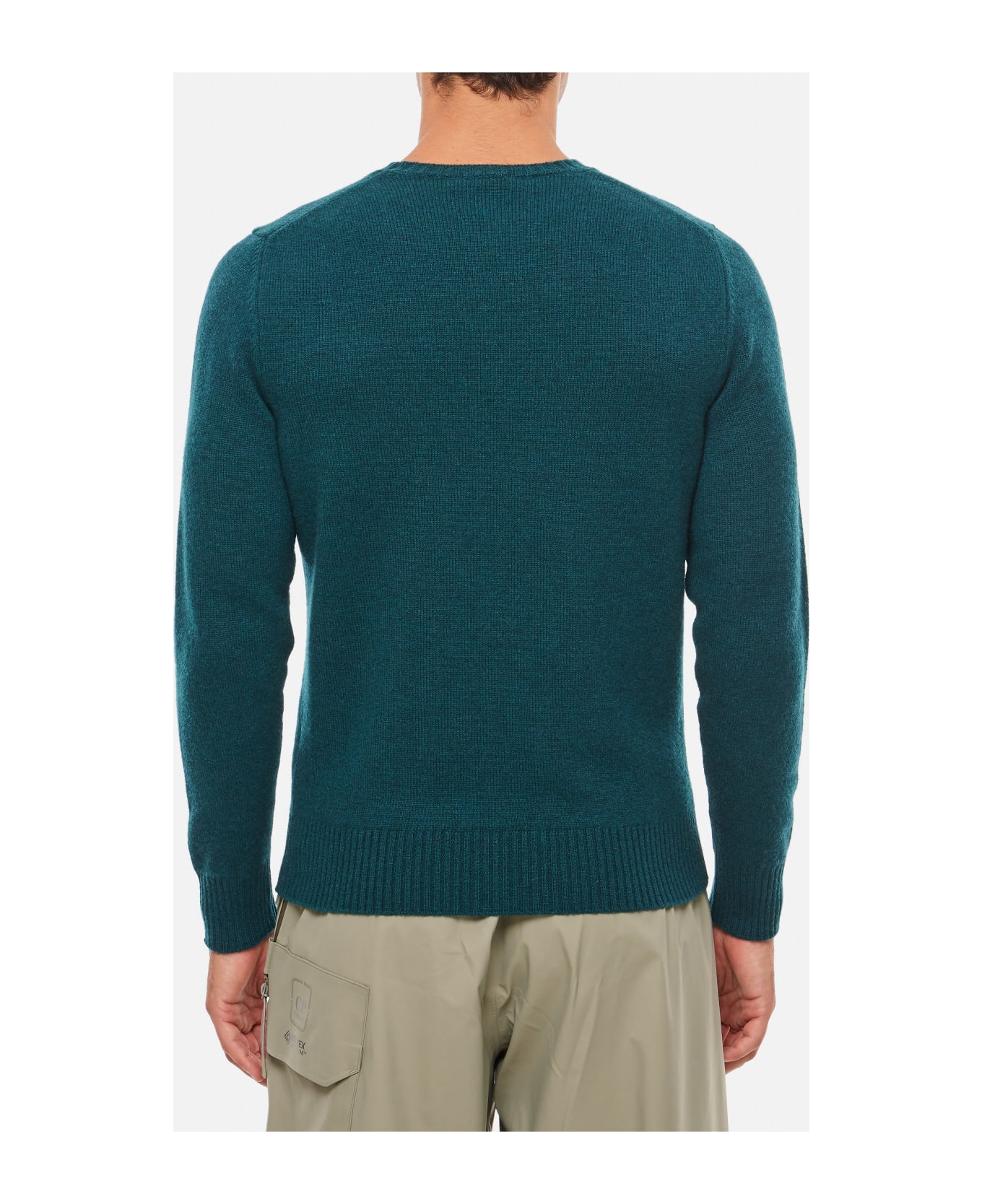 Drumohr Crewneck Cashmere Sweater - Green