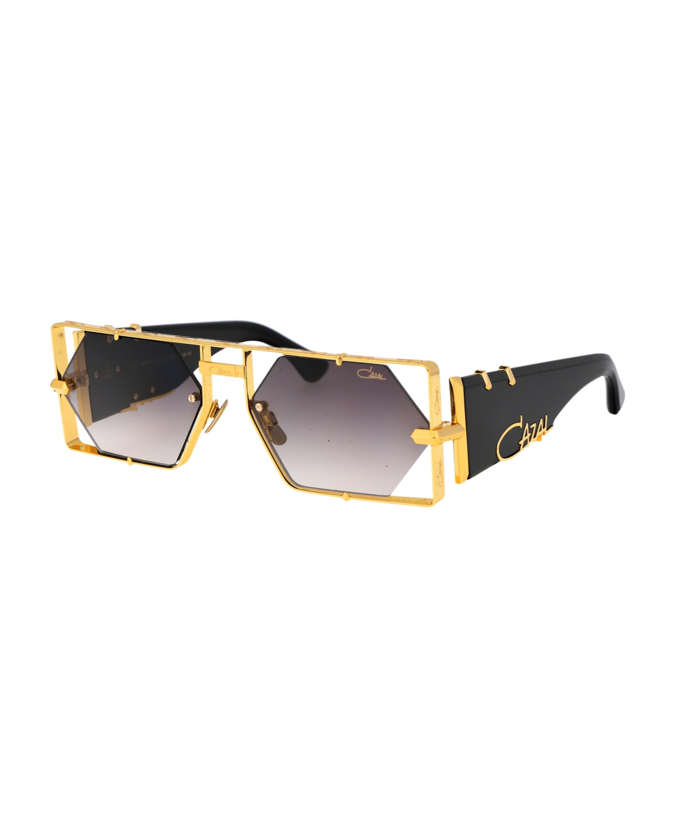 Cazal Mod. 004 Sunglasses - 001 GOLD BLACK  サングラス