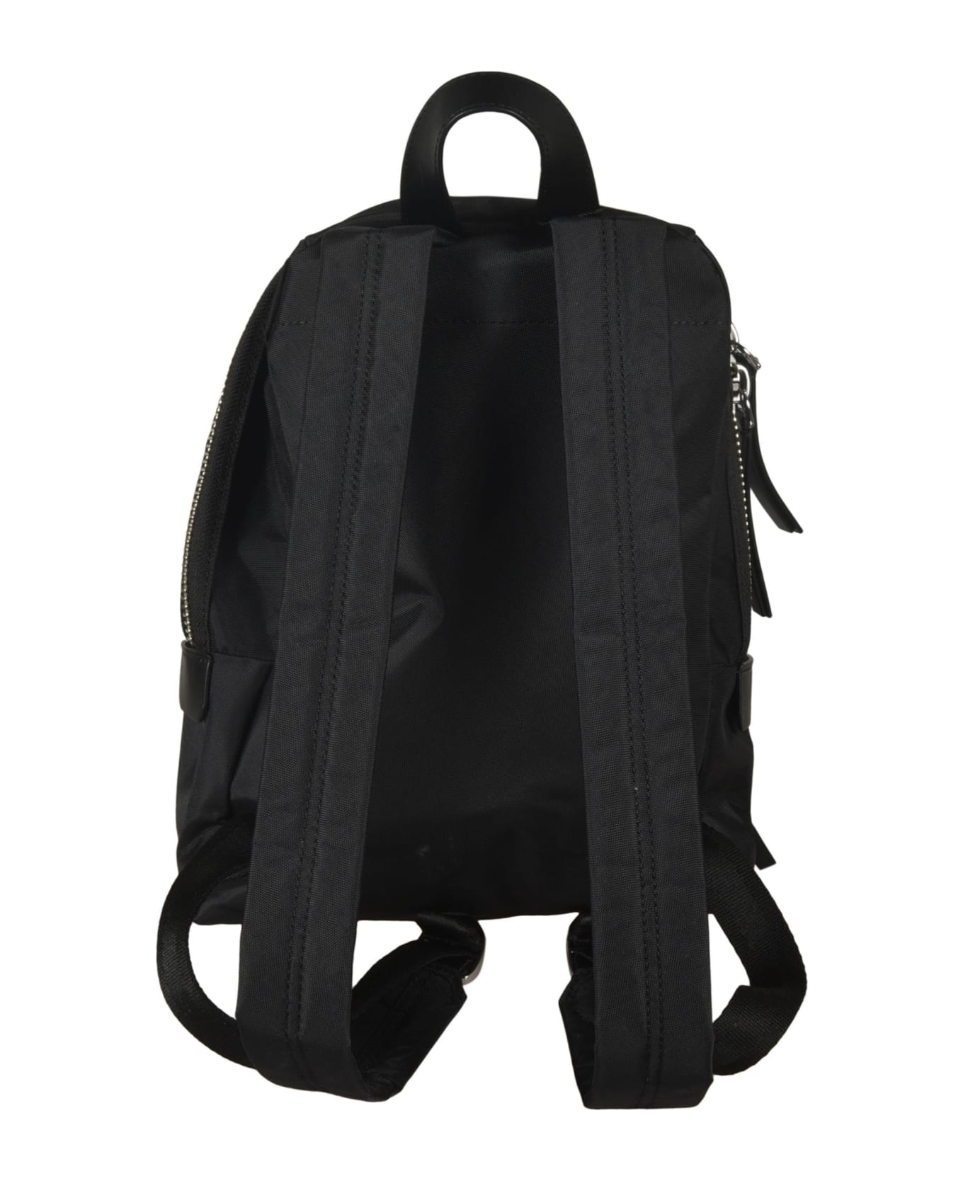 Marc Jacobs Logo Patched Backpack - Black
