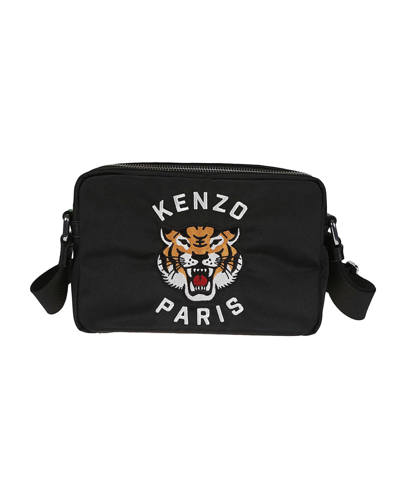 Kenzo Varsity Crossbody Bag - Noir