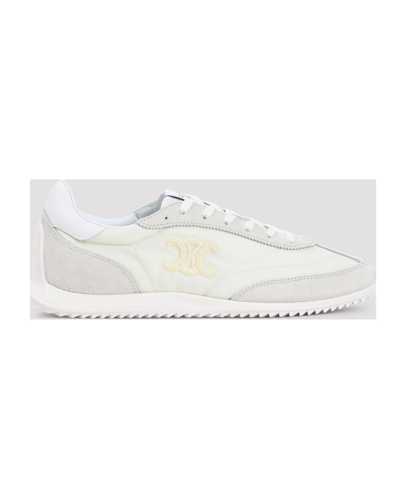 Celine Low Top Triomphe 10 Sneakers - Va Vanilla