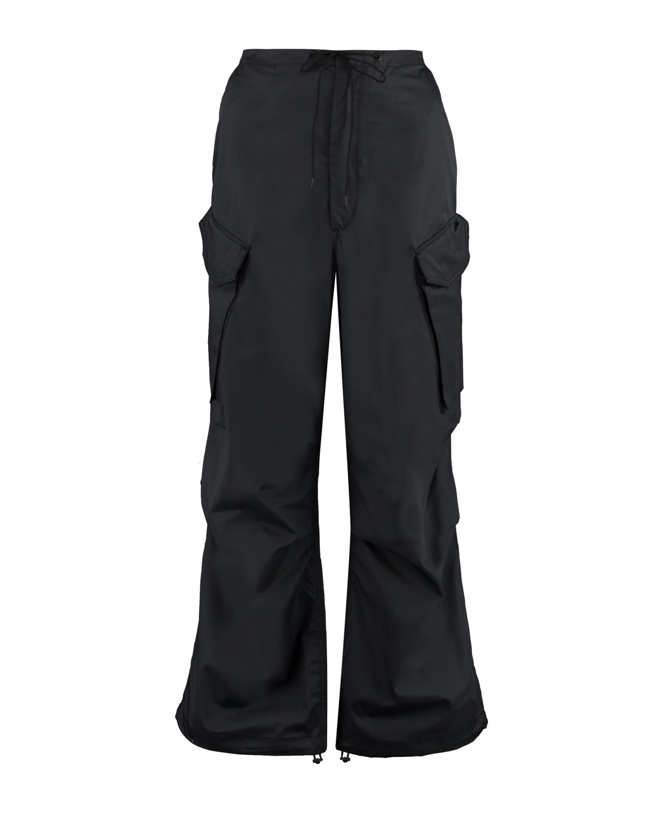 AGOLDE Ginevra Cotton Cargo-trousers - black