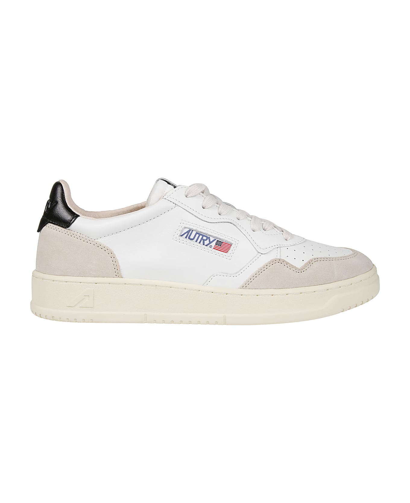Autry Medalist Low Sneakers - White/black