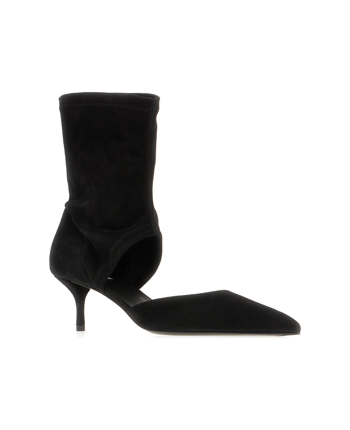 Alaia Black Suede Boots - NOIR