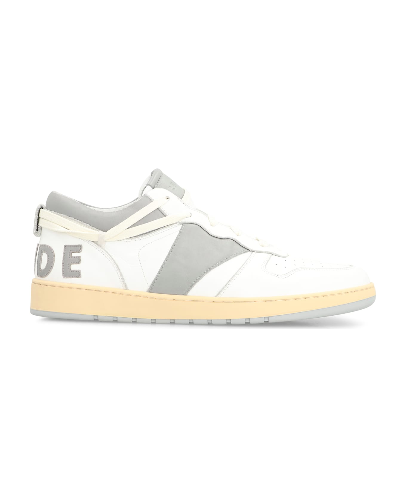 Rhude Rhecess Leather Low-top Sneakers - grey