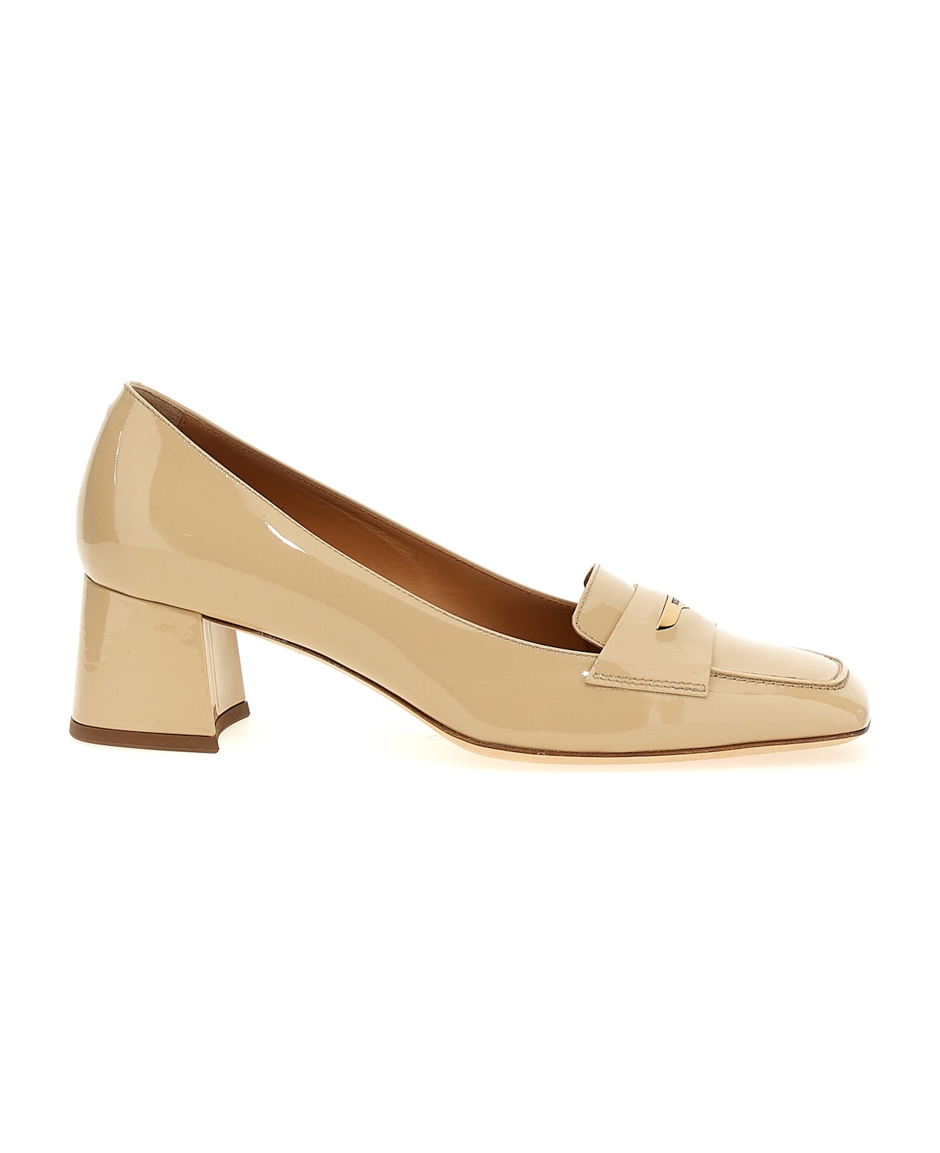 Tod
s Patent Leather Pumps - Beige