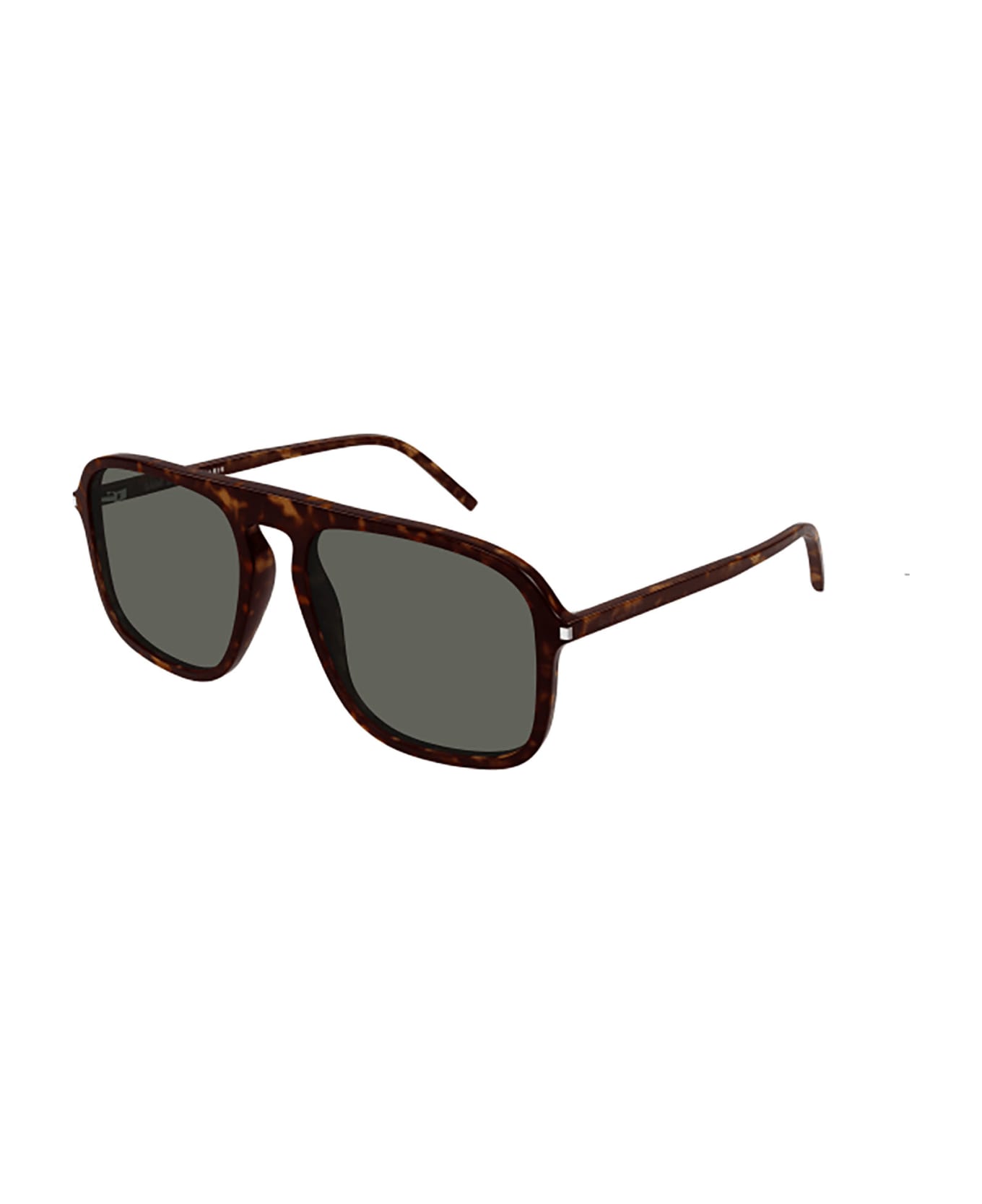 Saint Laurent Eyewear SL 590 Sunglasses - Havana Havana Grey