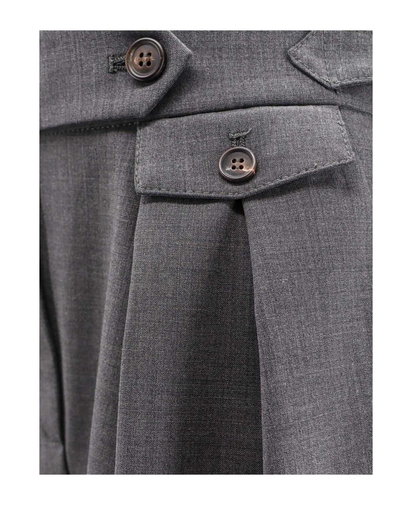 Brunello Cucinelli Bermuda Shorts - Grey