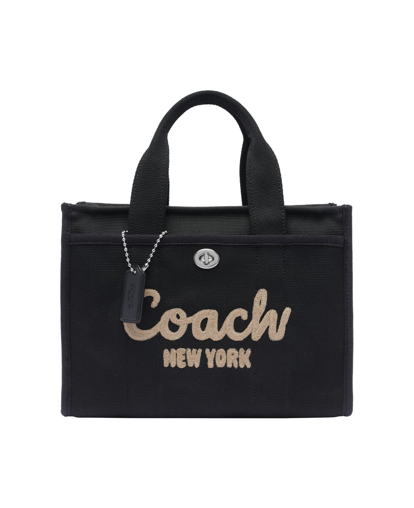 Coach Large Cargo Tote Bag - BLACK