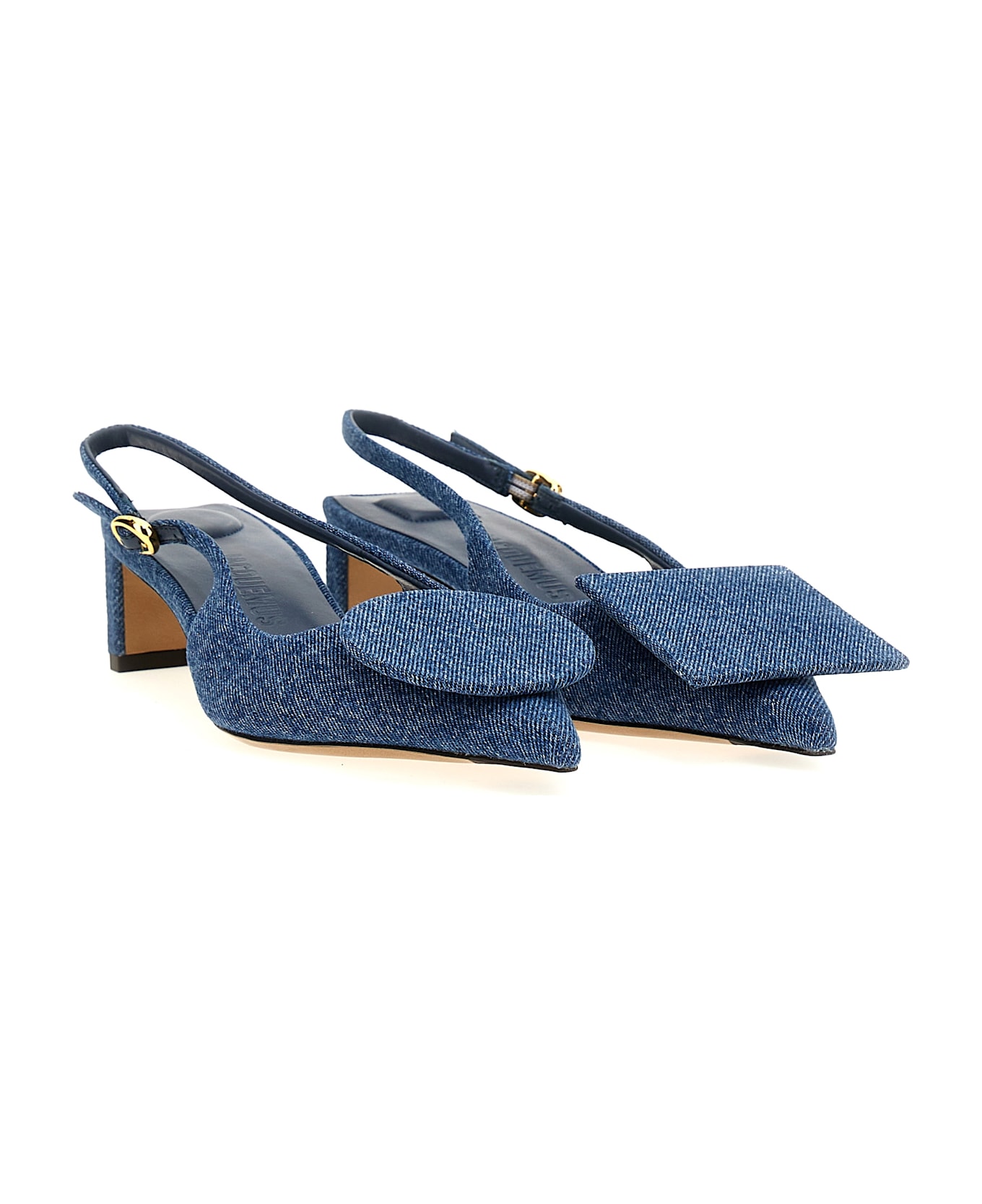Jacquemus 'duelo B' Slingback - Blue