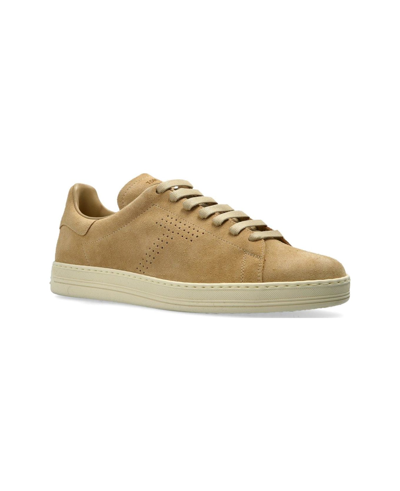Tom Ford Warwick Lace-up Sneakers - Beige