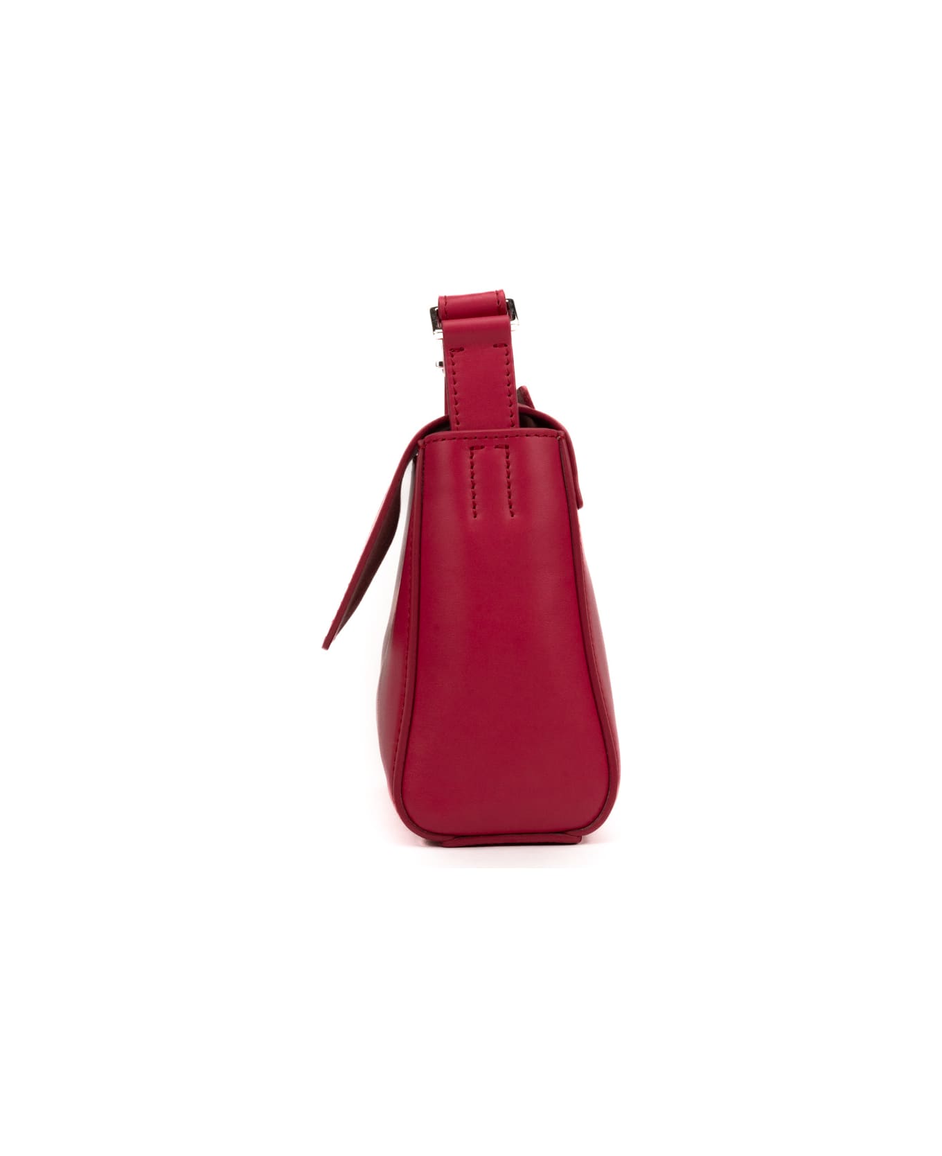 Orciani Sveva Vanity Mini Leather Bag - Lampone