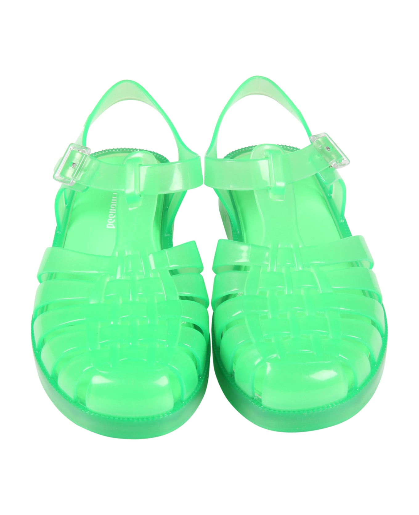 Melissa Green Sandals For Kids - Green
