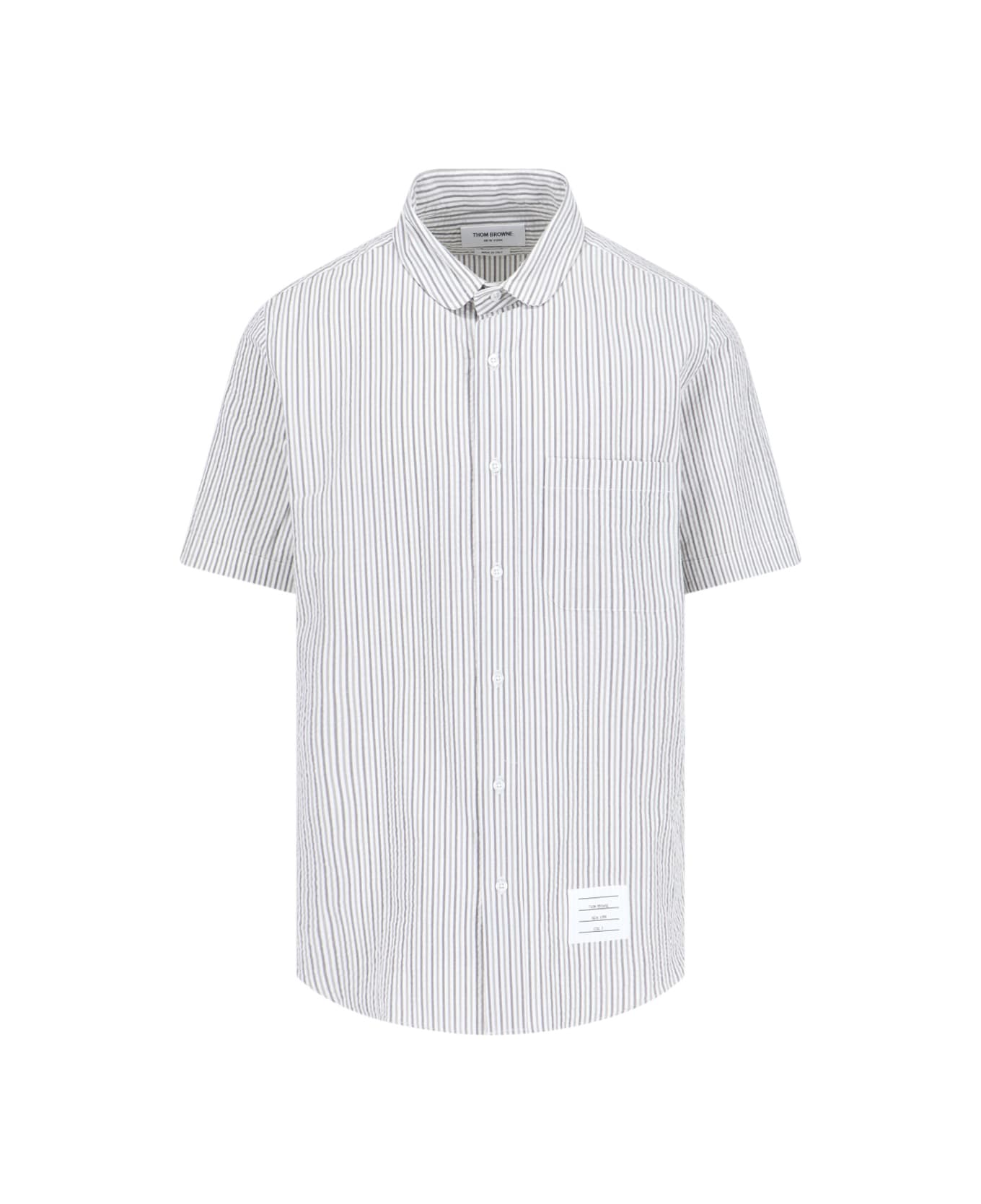 Thom Browne Shirt - Silver シャツ