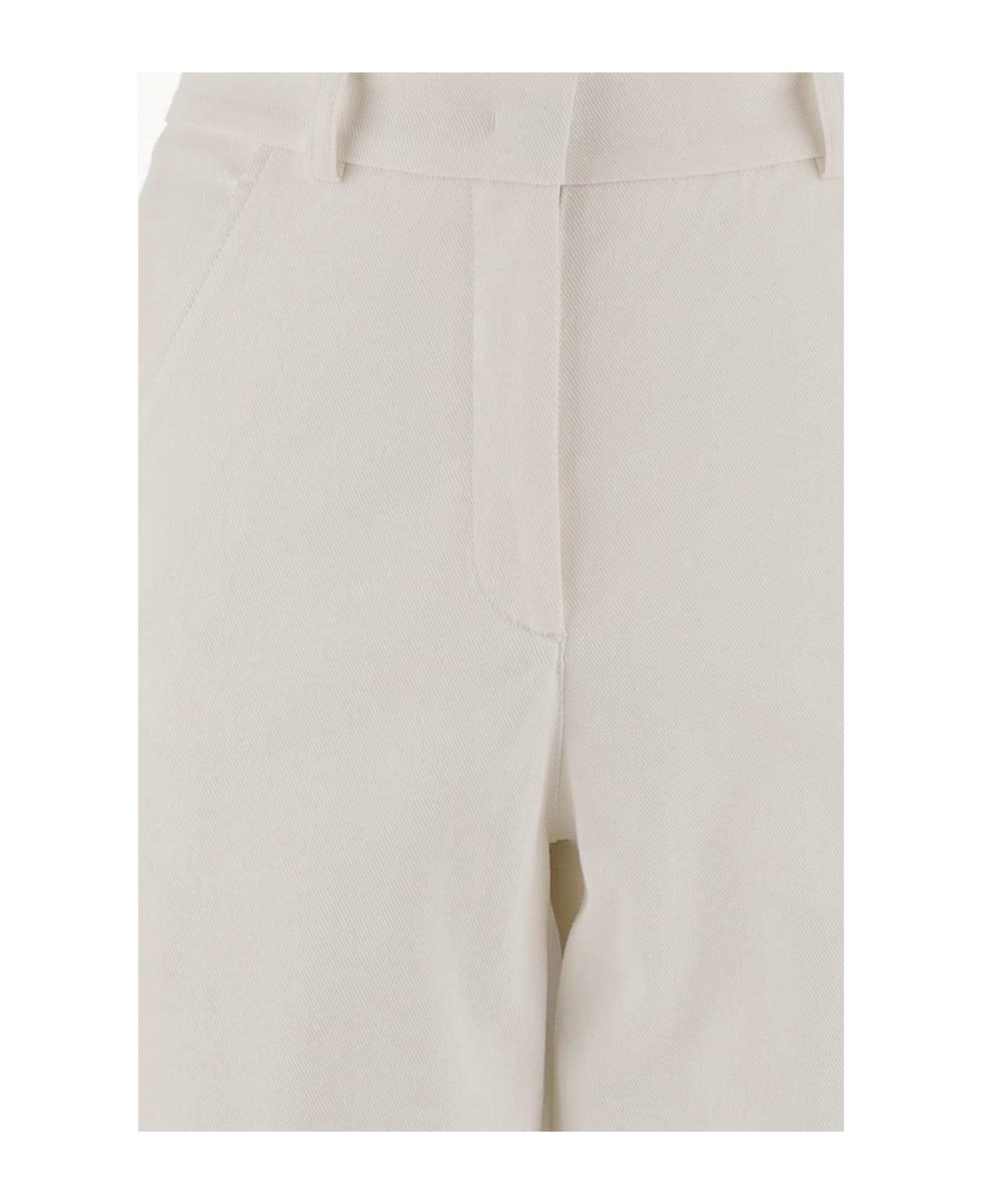 QL2 Stretch Cotton Pants - White