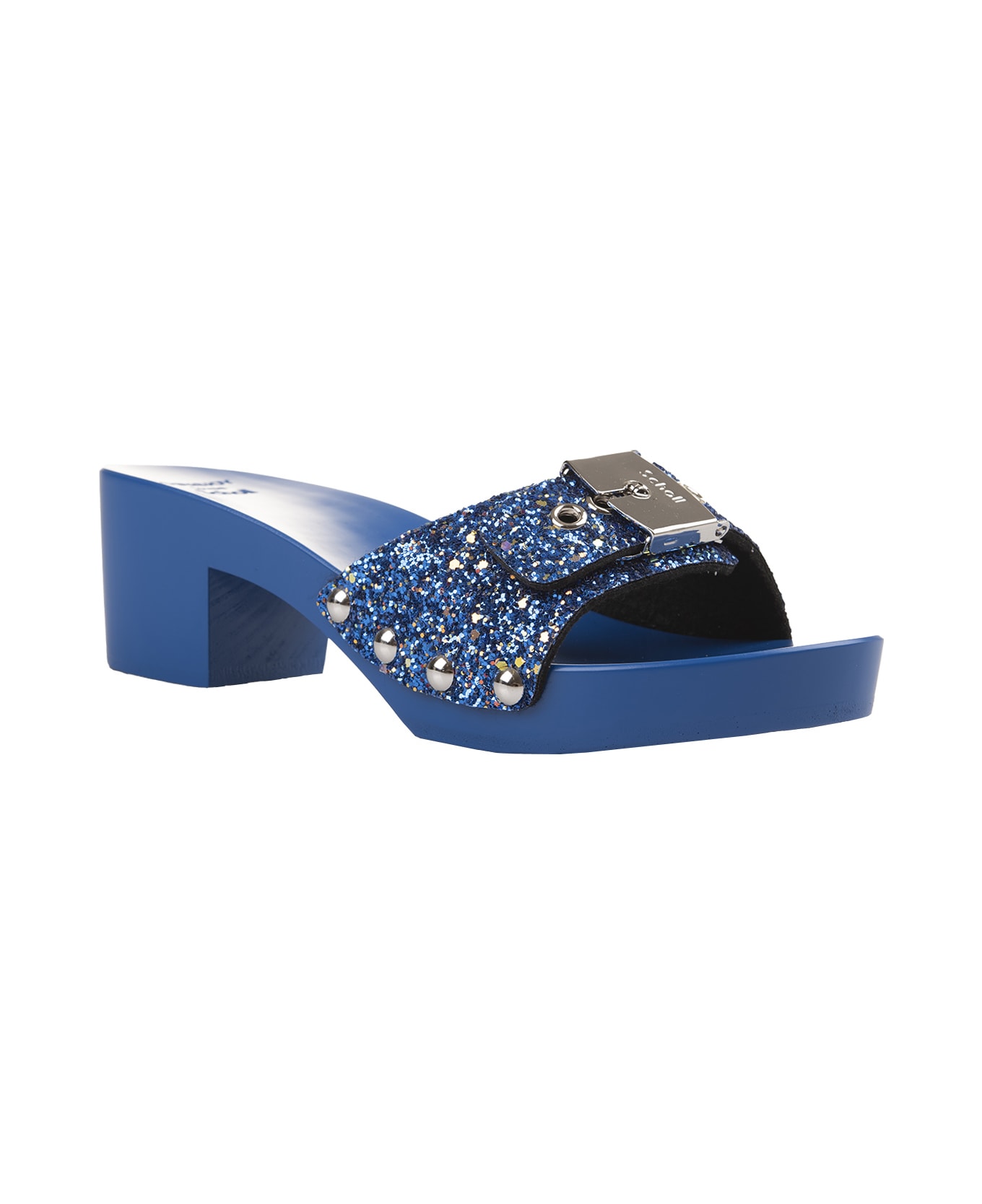 Khrisjoy Pescura Ibiza Sandals In Blackberry Blue - Kj X Scholl - Blue