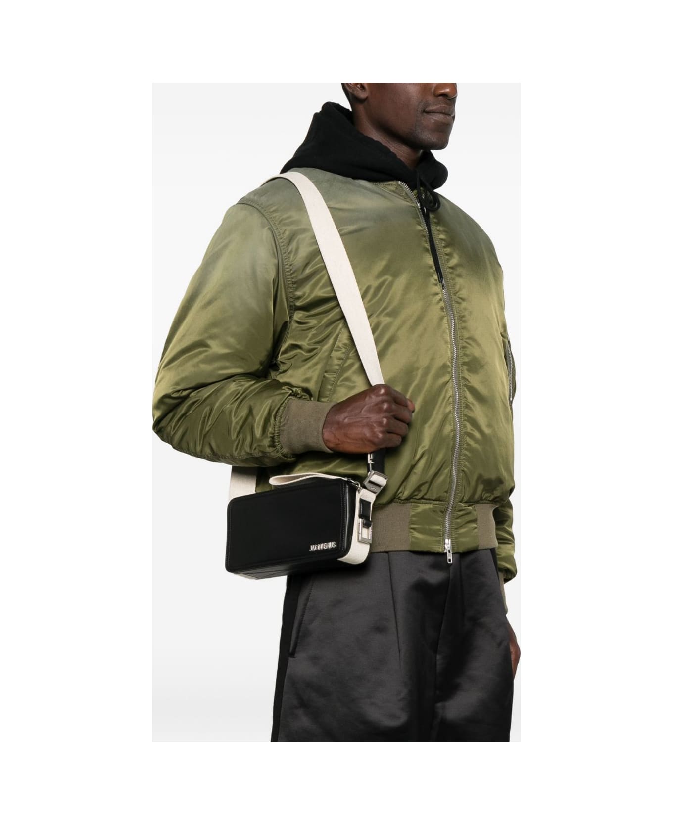 Jacquemus Le Cuerda Horizontal Crossbody Bag - Black