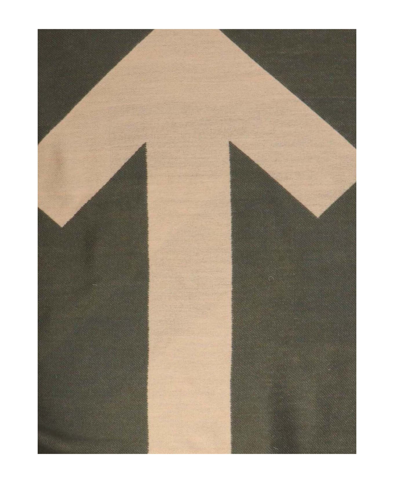 Off-White 'arrow' Blanket - Green