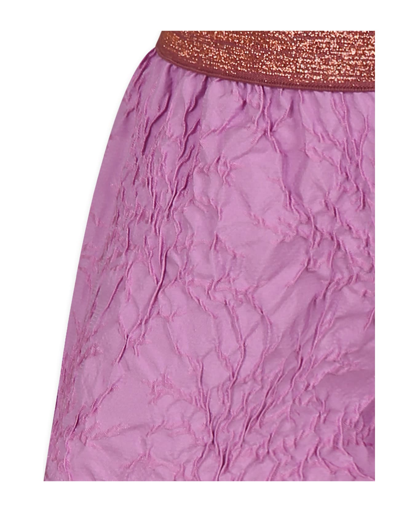 Caffe' d'Orzo Purple Shorts For Girl - Violet