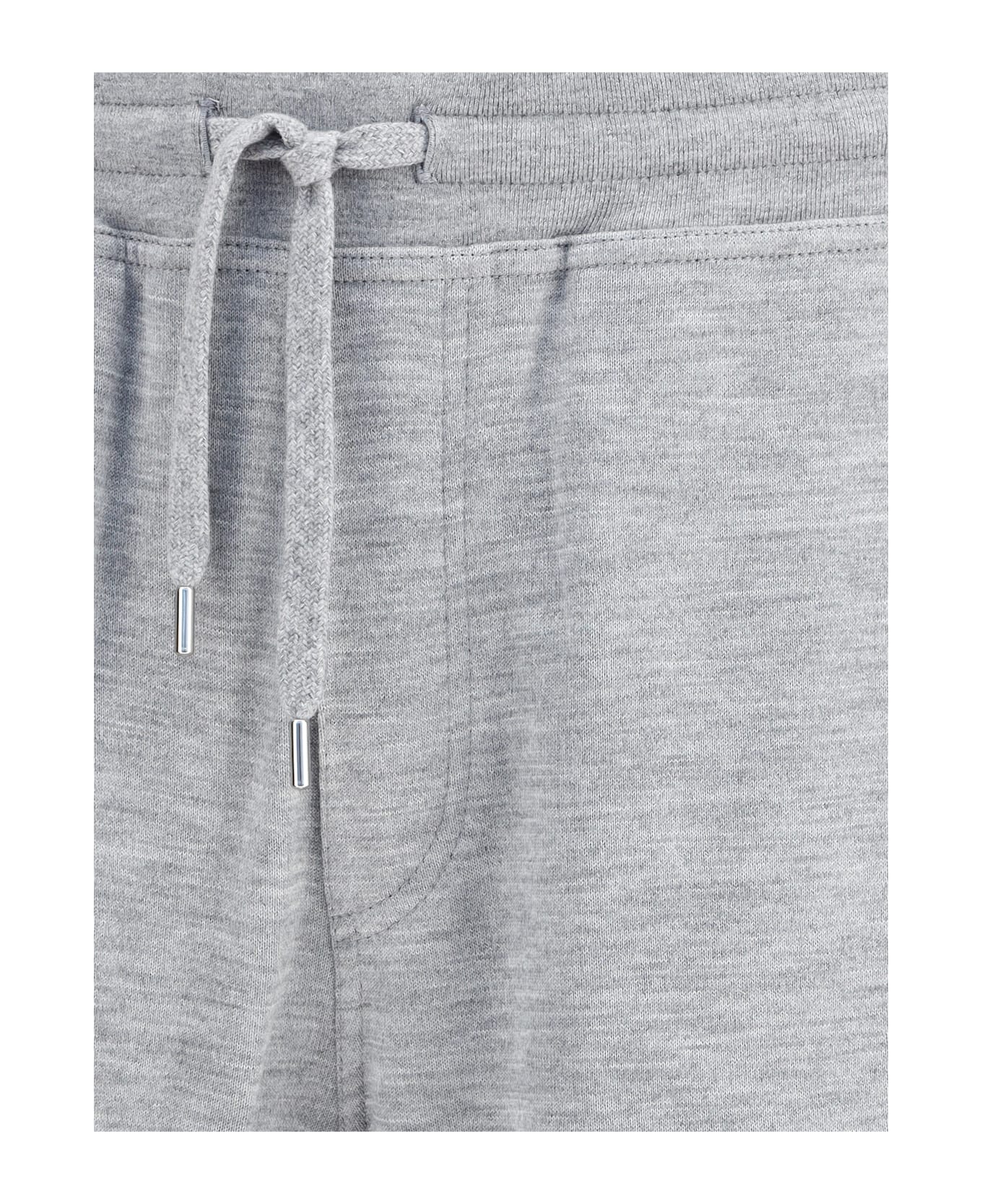 Brunello Cucinelli Cashmere Sweatpants - Light Grey