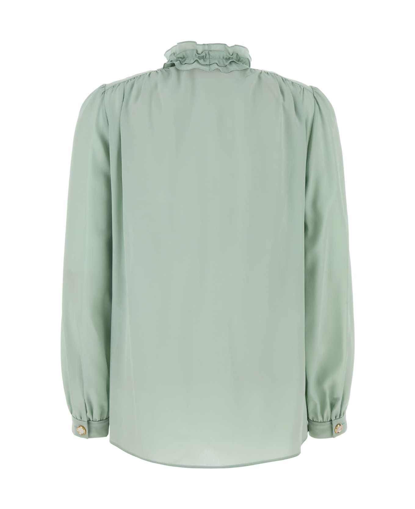Valentino Garavani Crepe De Chine Shirt - DIRTYSAGE