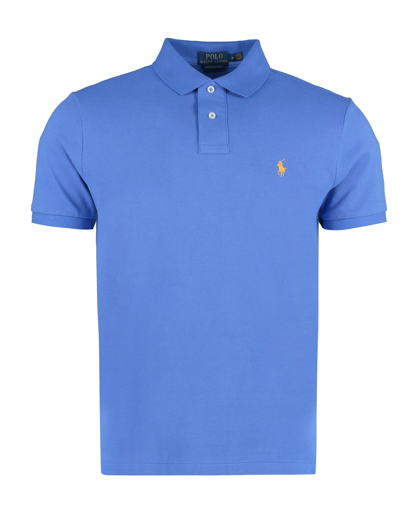 Ralph Lauren Short Sleeve Cotton Polo Shirt - New Iris Blue