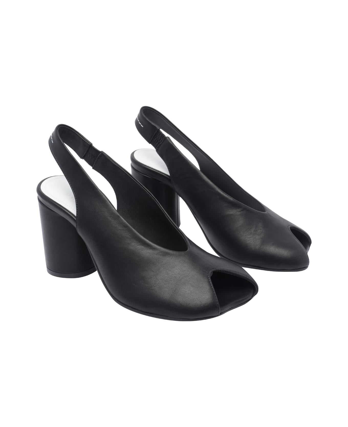 MM6 Maison Margiela Anatomic Pump Sandals - Nero