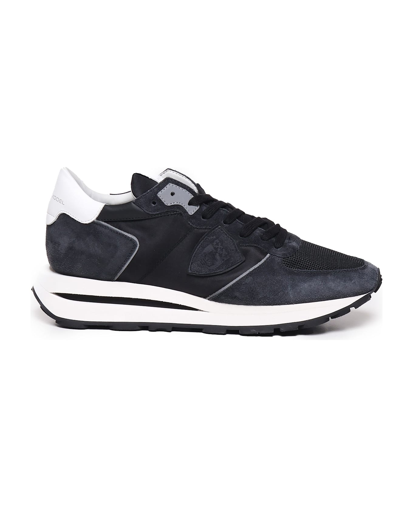 Philippe Model Tropez Haute Sneaker - Blue