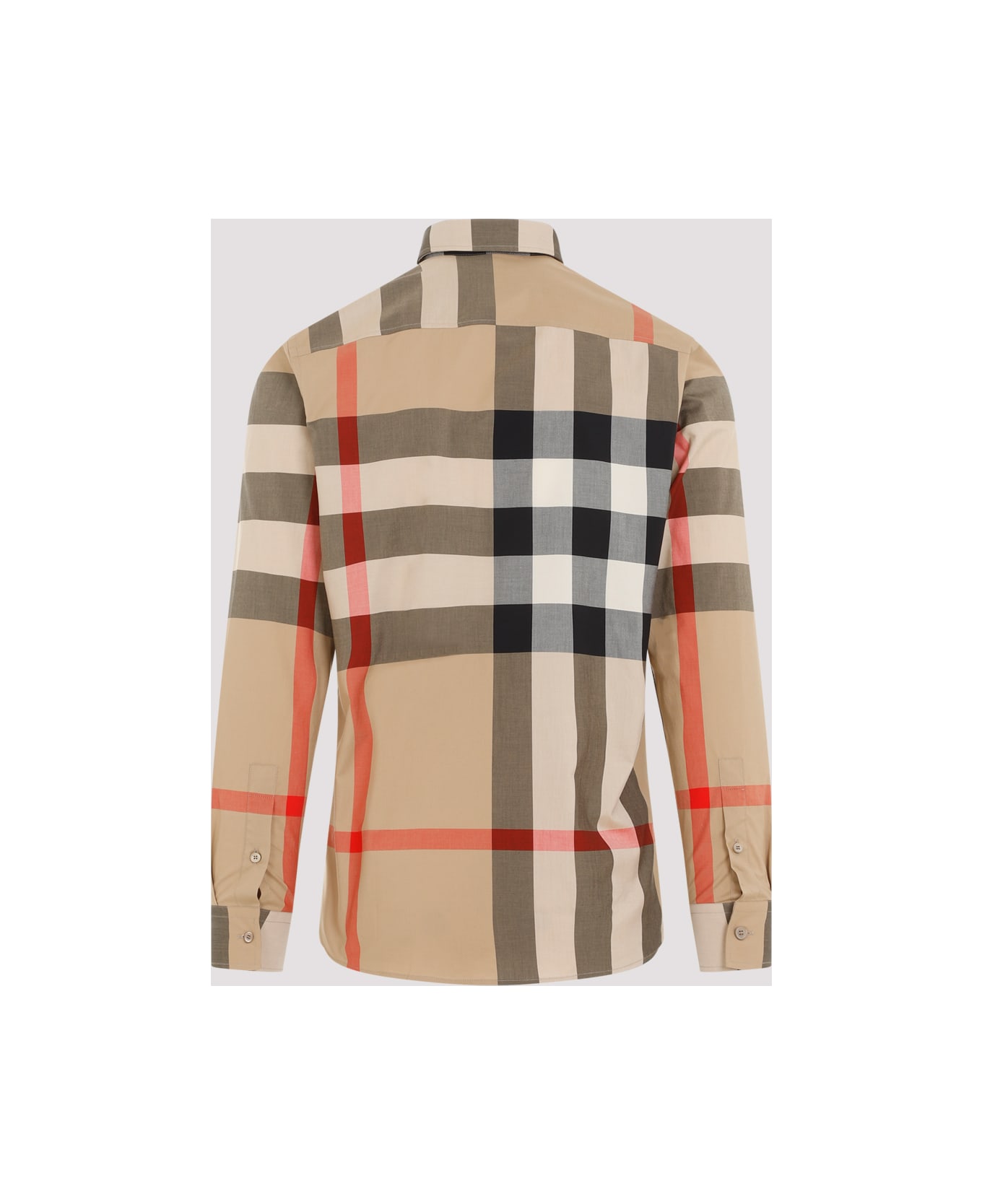 Burberry Check Cotton Shirt - Archive Beige