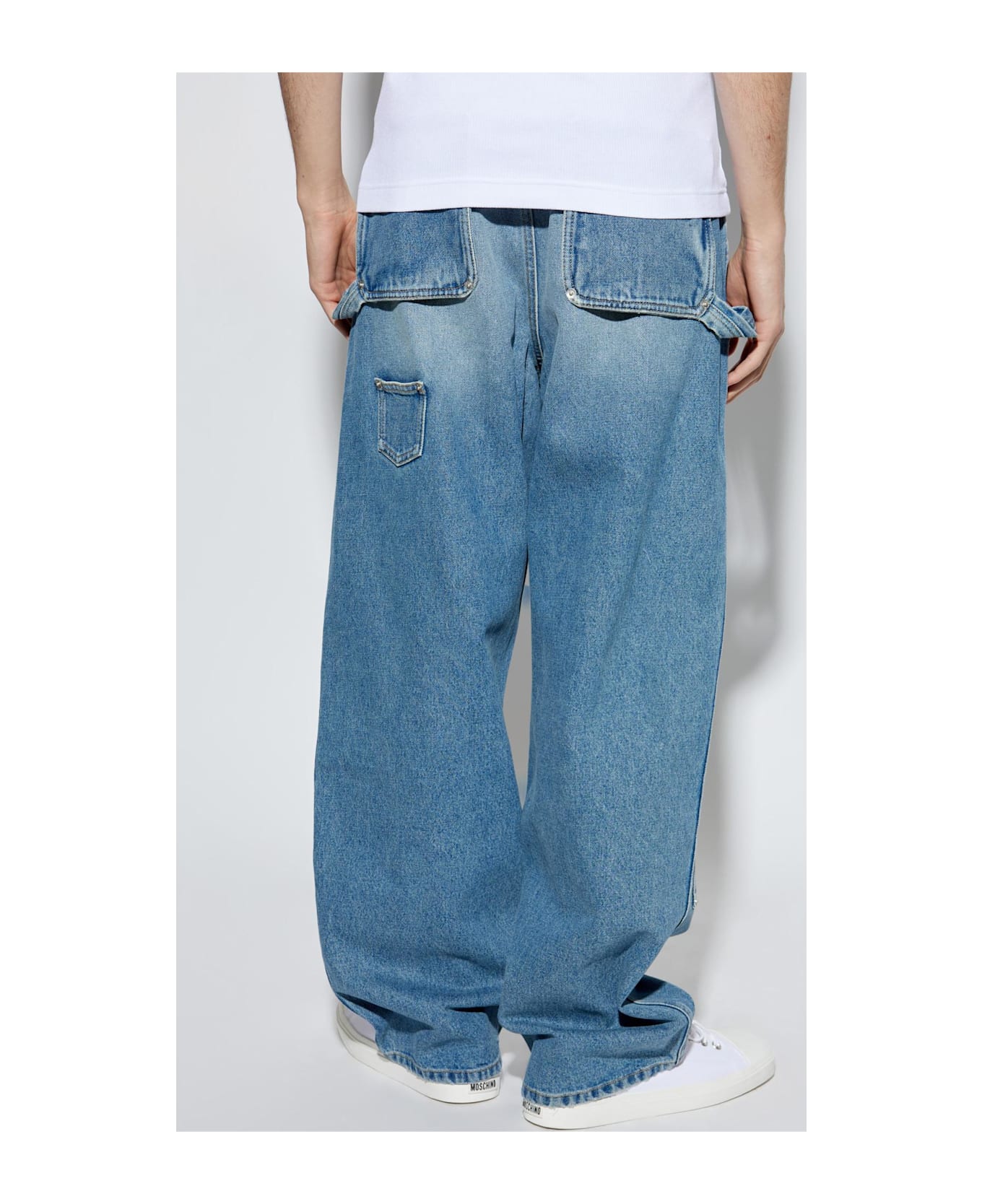 Moschino Jeans With Logo - DENIM