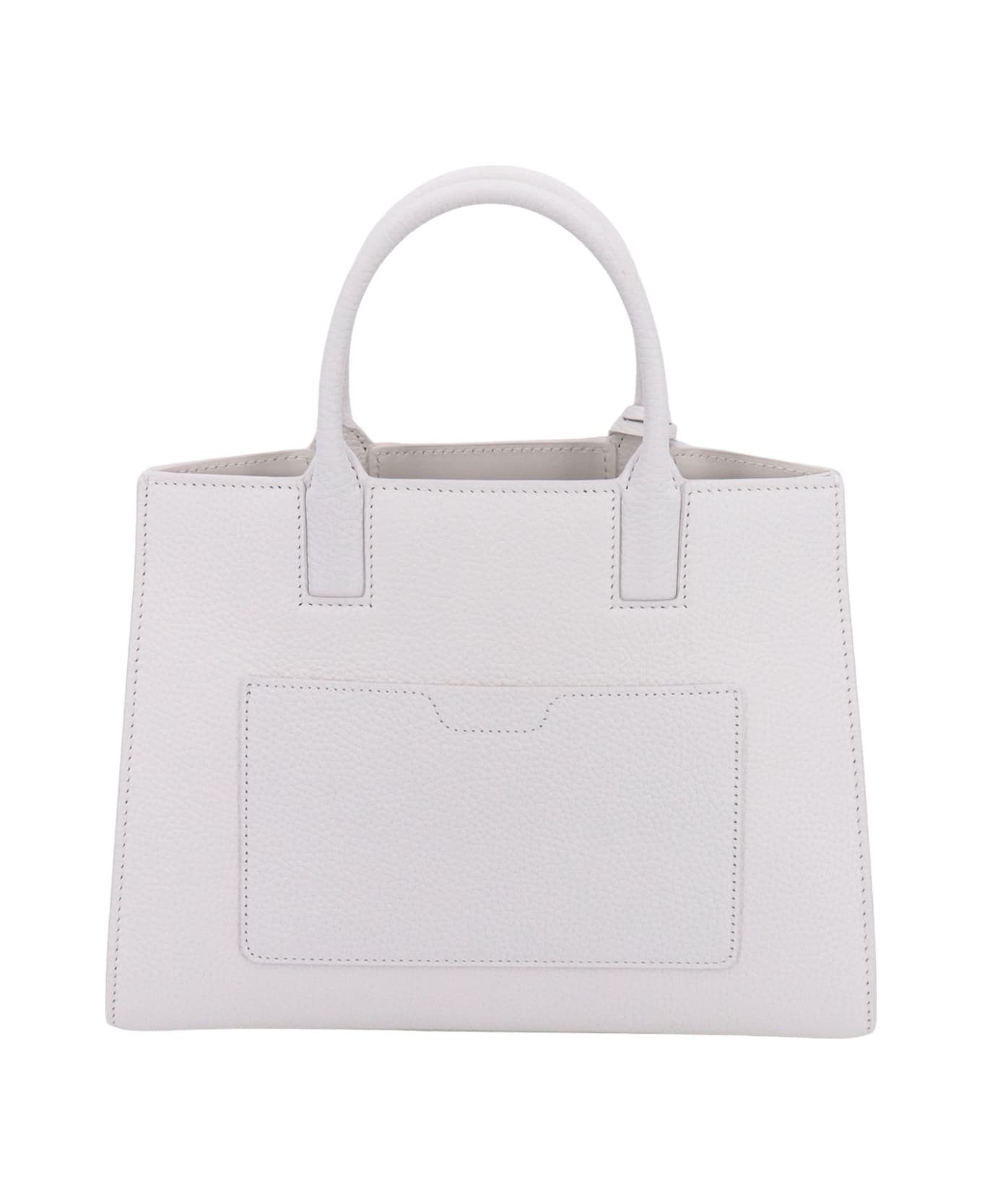Burberry Frances Mini Handbag - White トートバッグ