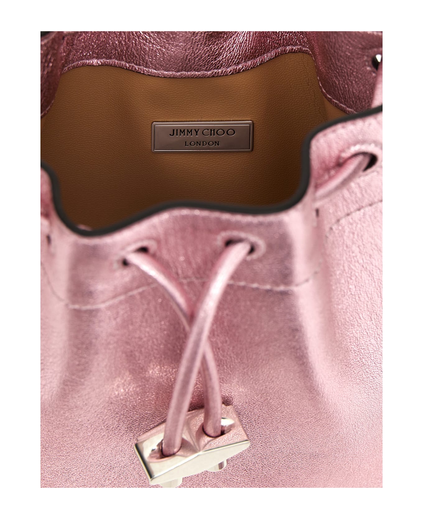 Jimmy Choo Bon Bon Bucket Bag - Pink