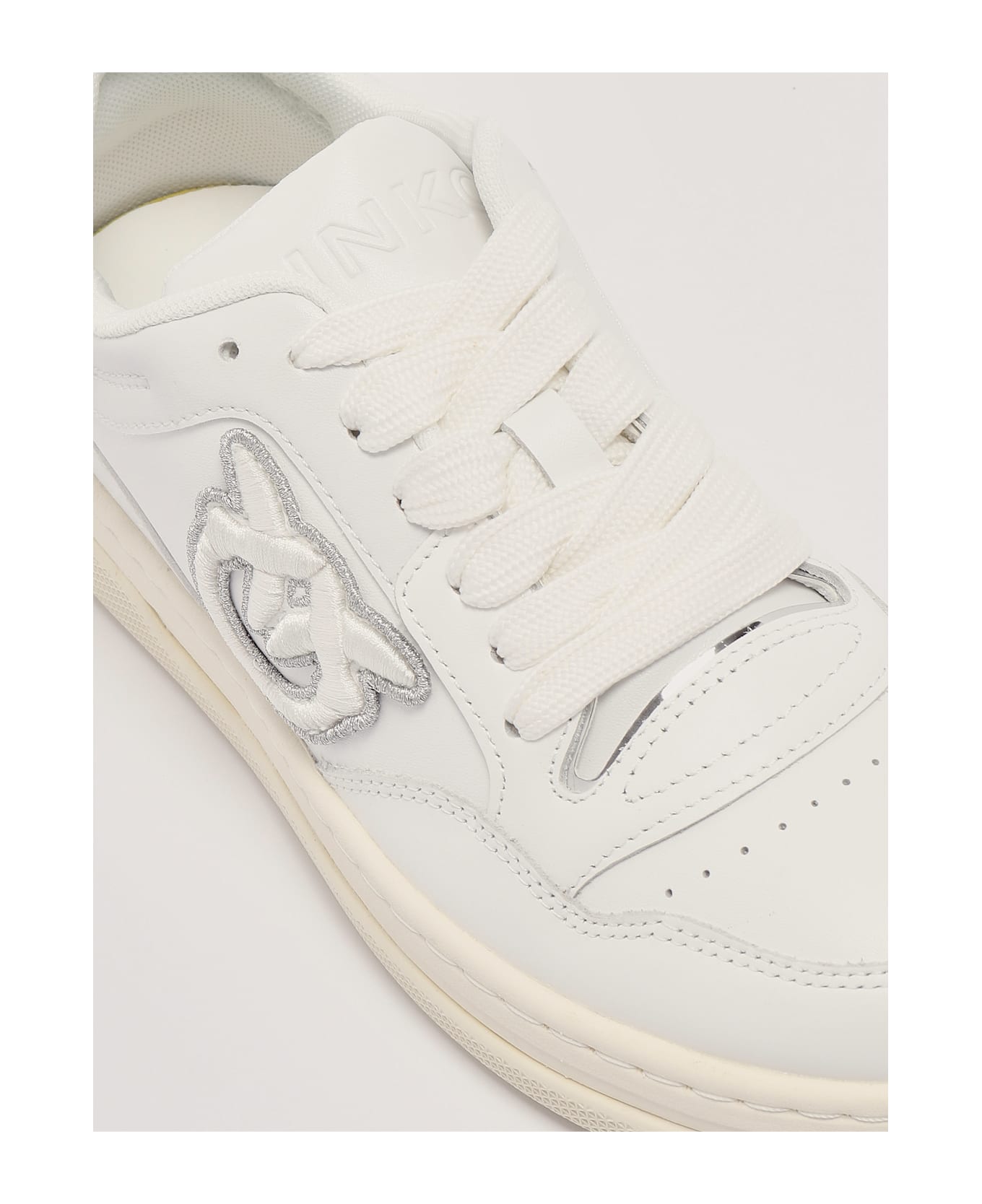 Pinko Mandy 11 Sneaker - BIANCO-ARGENTO