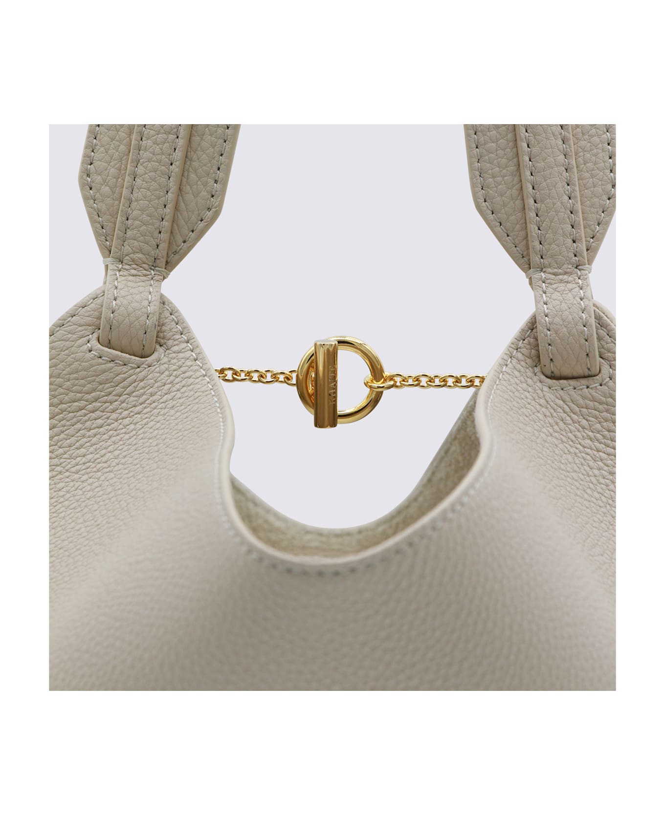 Khaite Ivory Leather Satchel - DARK IVORY