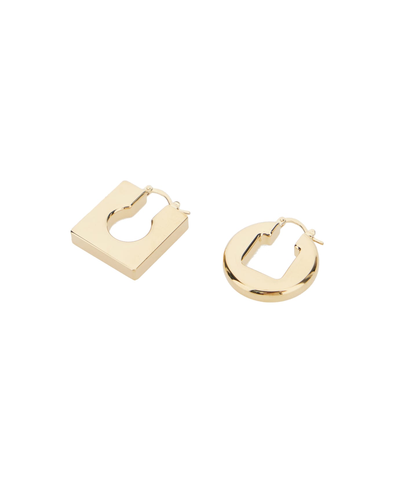 Jacquemus Les Boucles Rond Carre - Metallic