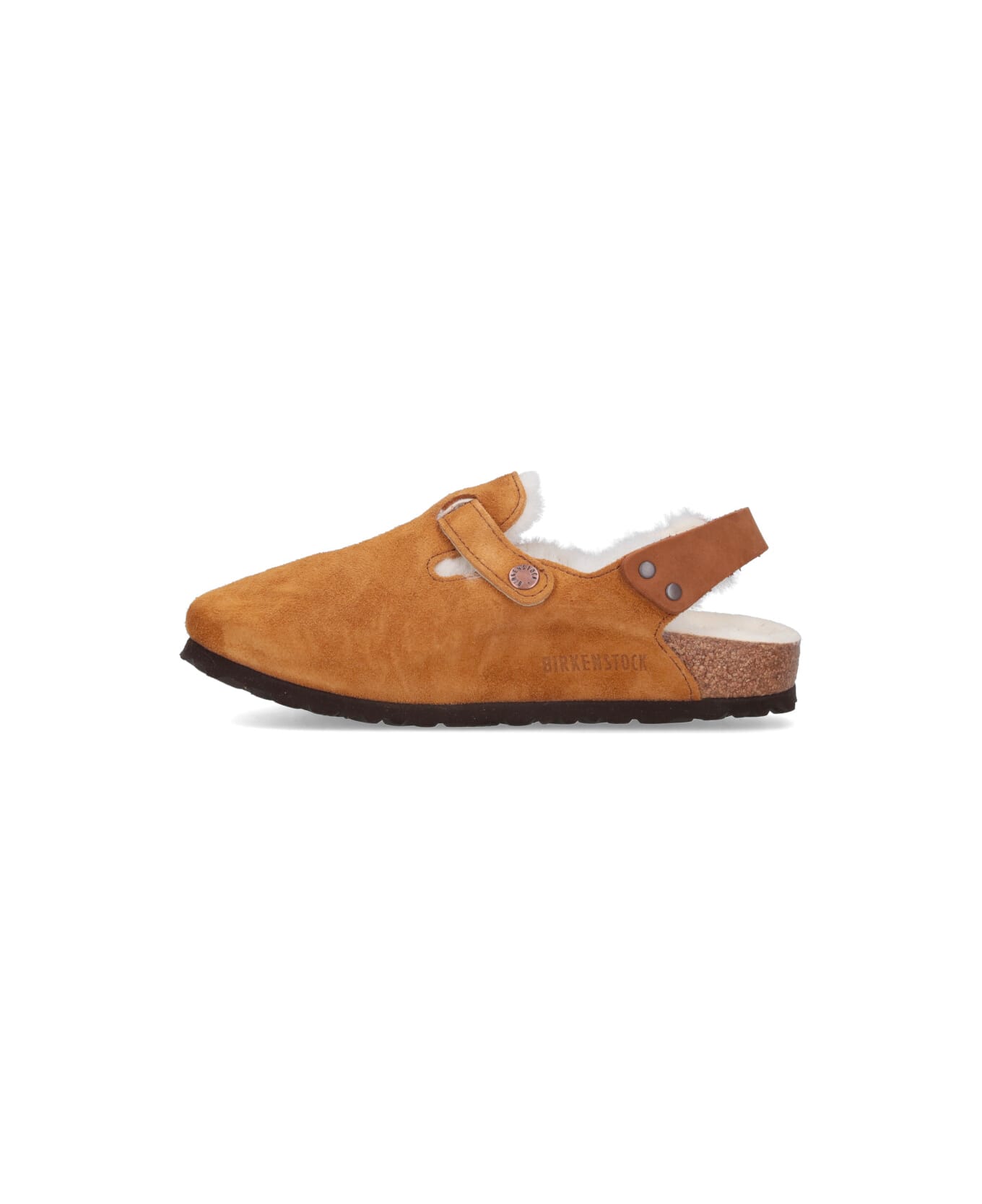Birkenstock 
tokio
 Fur Mules - Leather Brown