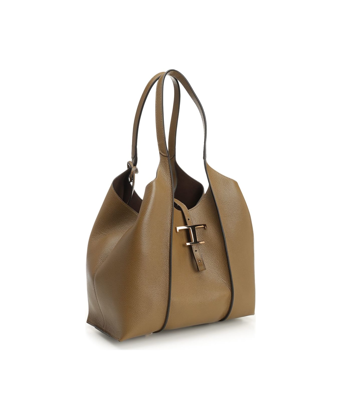 Tod
s 
t Timeless
 Small Shopping Bag - BROWN