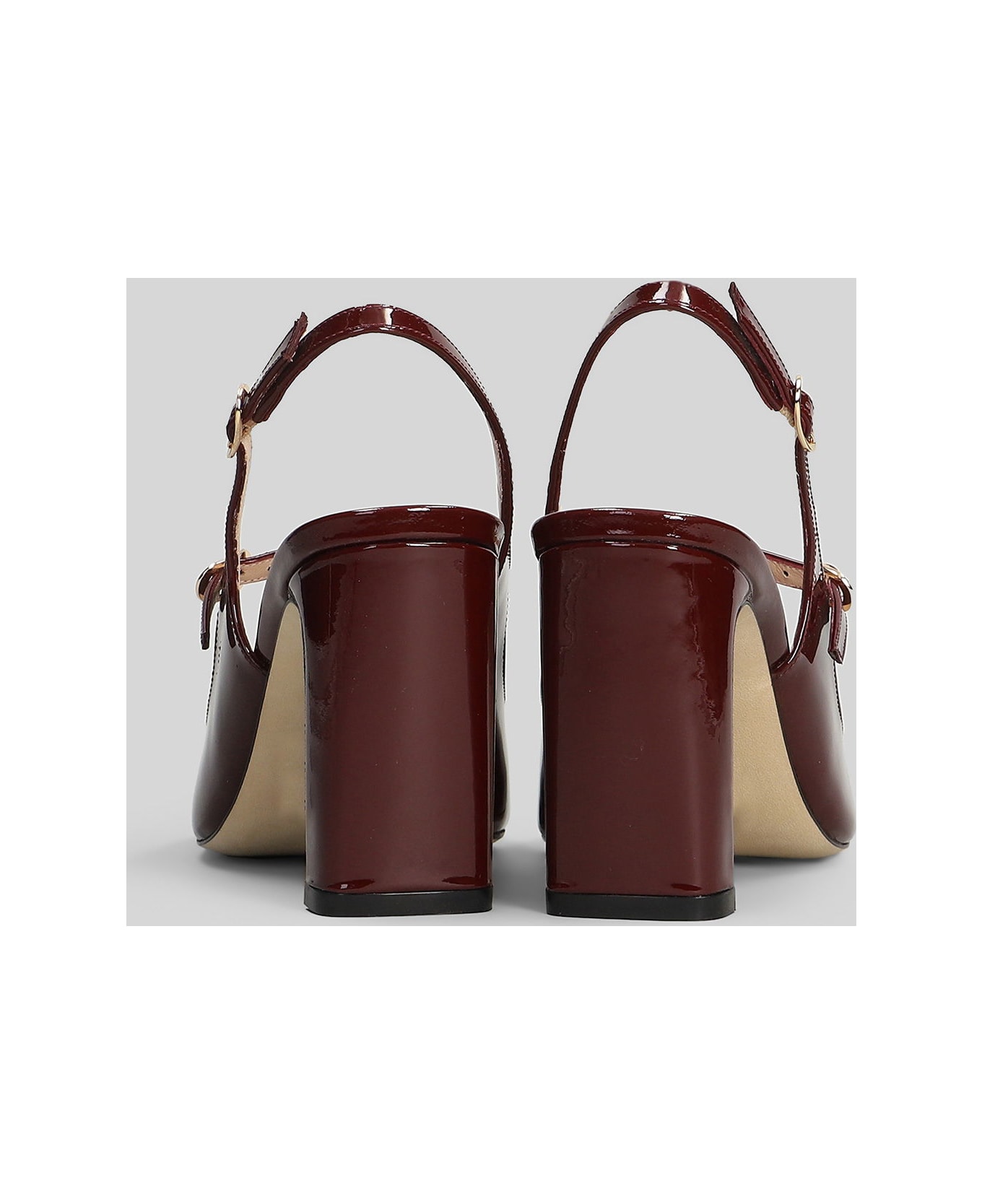 Stuart Weitzman Babette Mj Pumps In Bordeaux Patent Leather - bordeaux