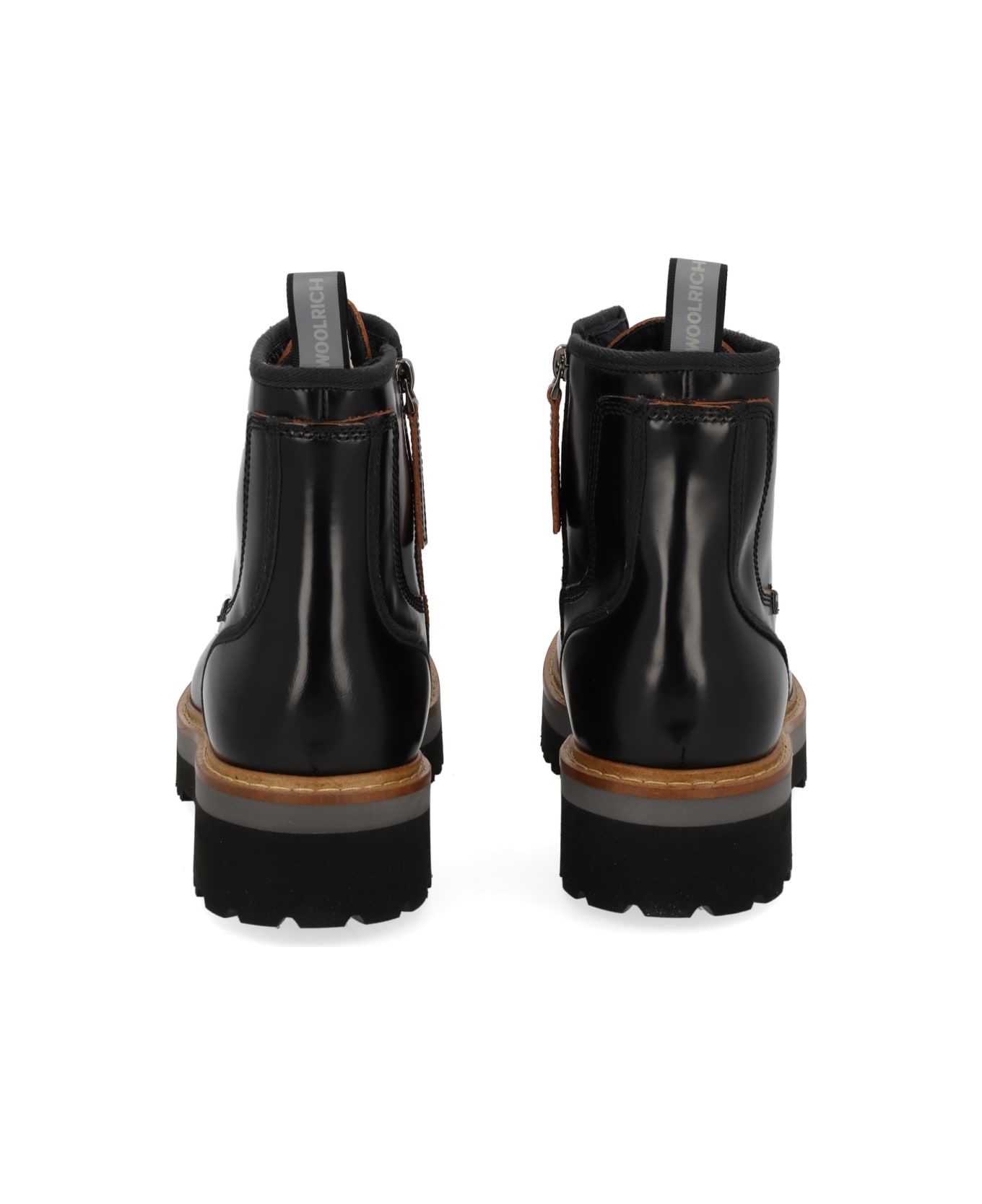 Woolrich Lace-up Boot - BLACK