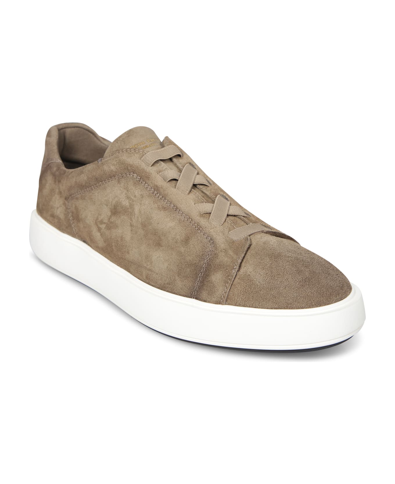 Officine Creative Suede Brown Sneakers - Brown