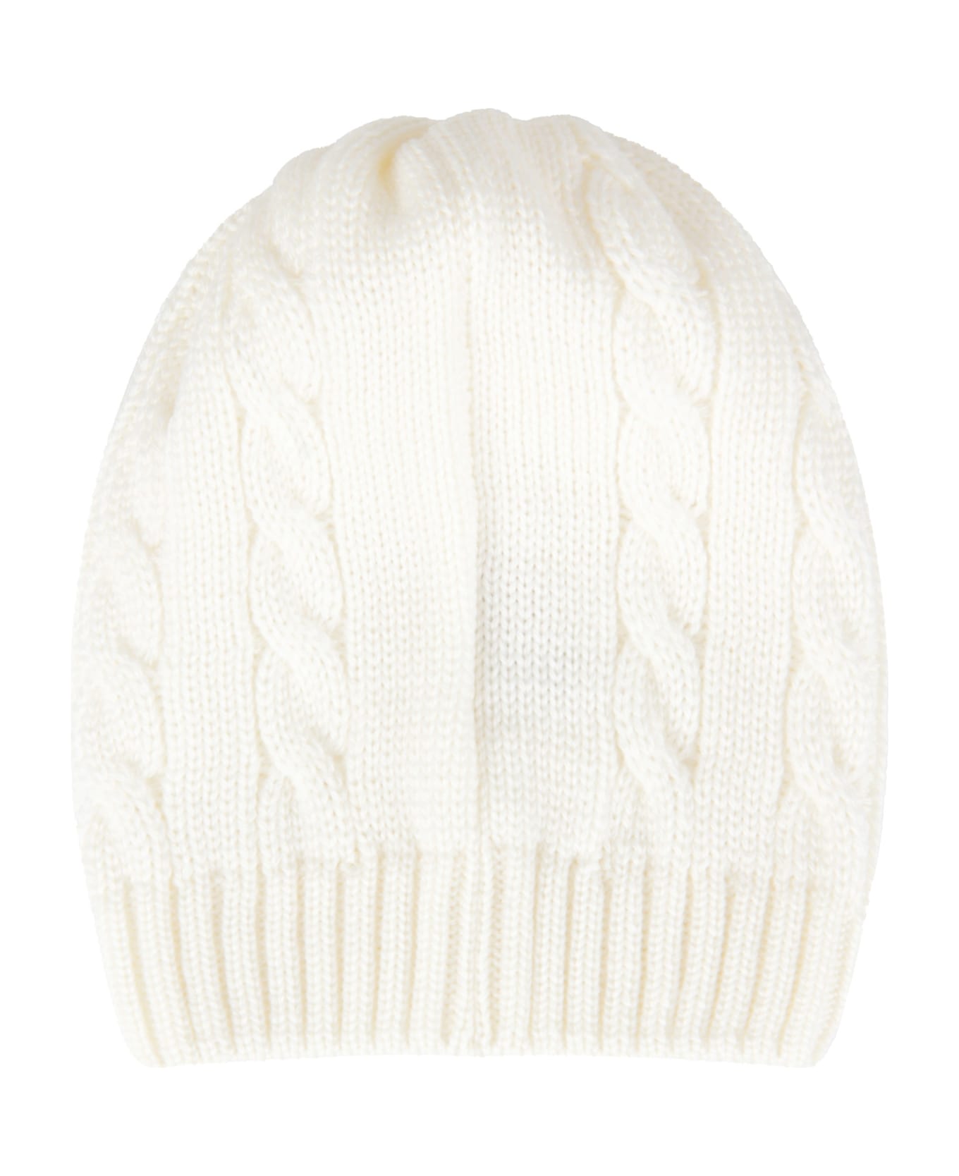 Little Bear Ivory Hat For Babykids - Ivory