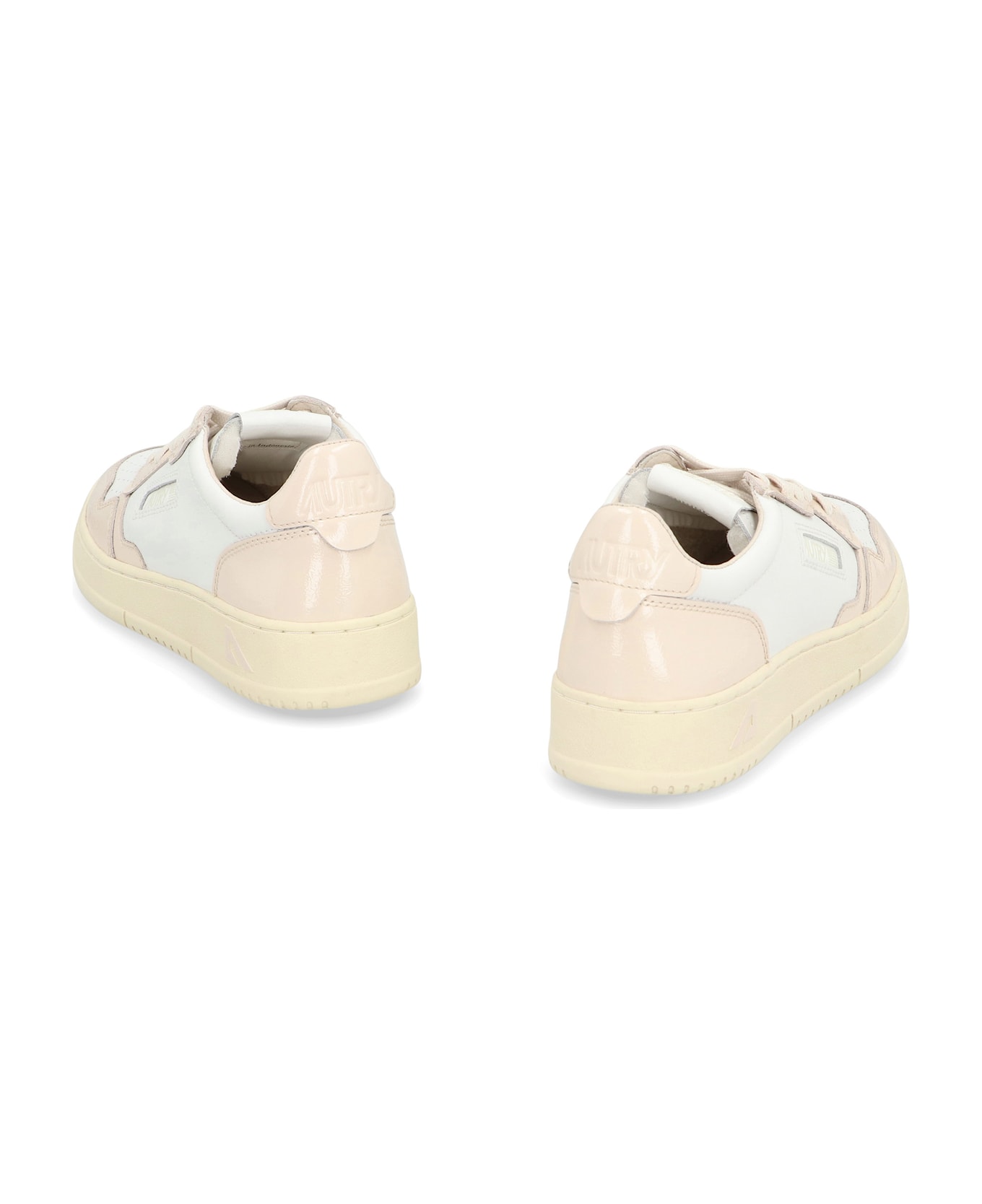Autry Medalist Leather Low-top Sneakers - White