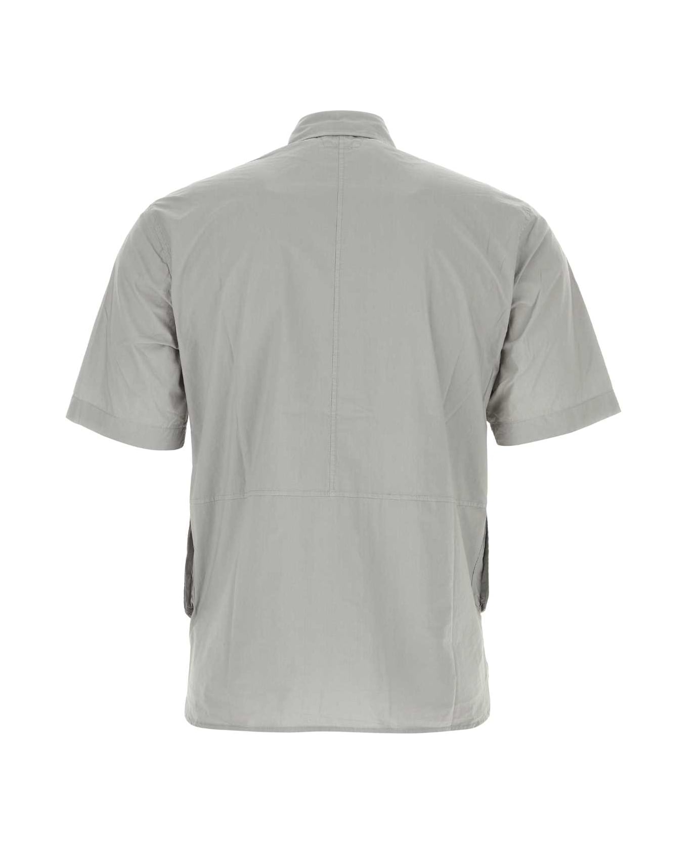 C.P. Company Grey Cotton Shirt - DRIZZLE