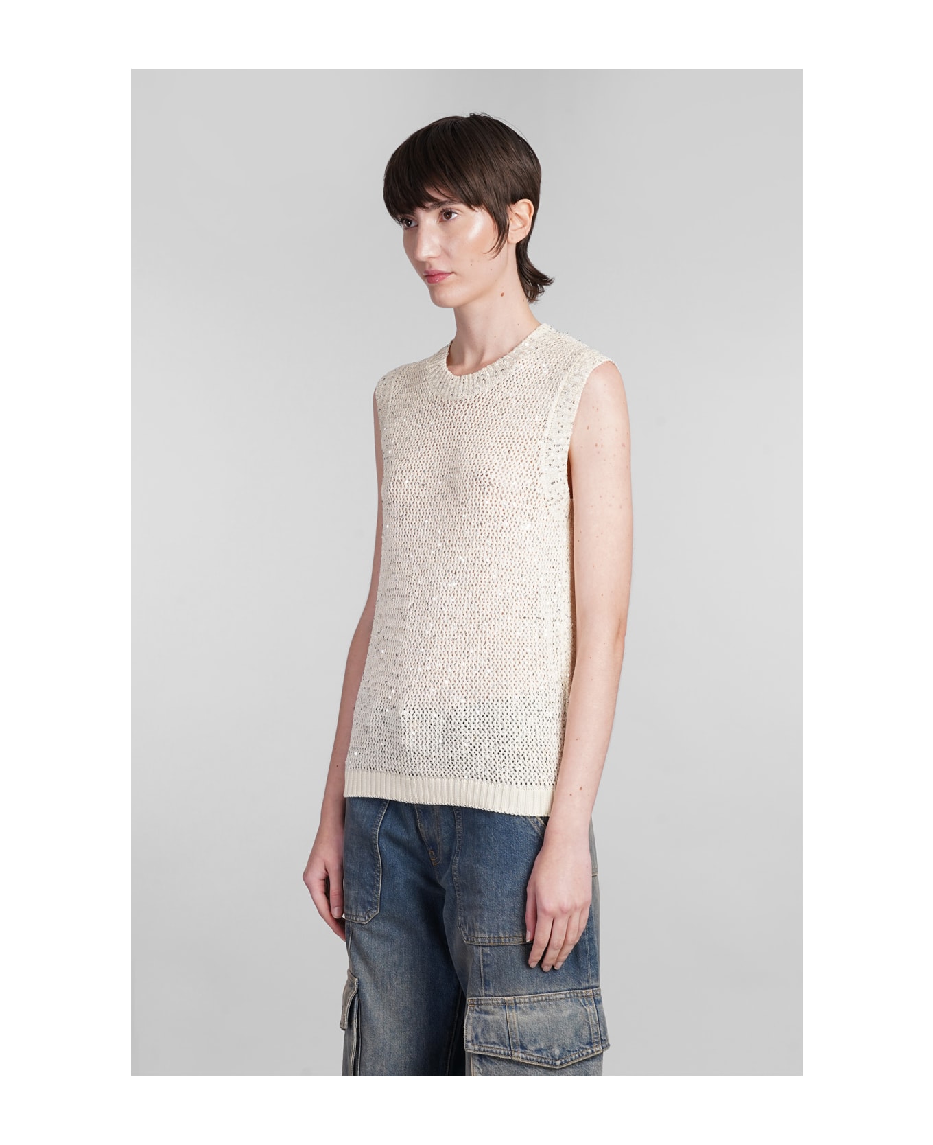 Golden Goose Topwear In White Polyamide - White