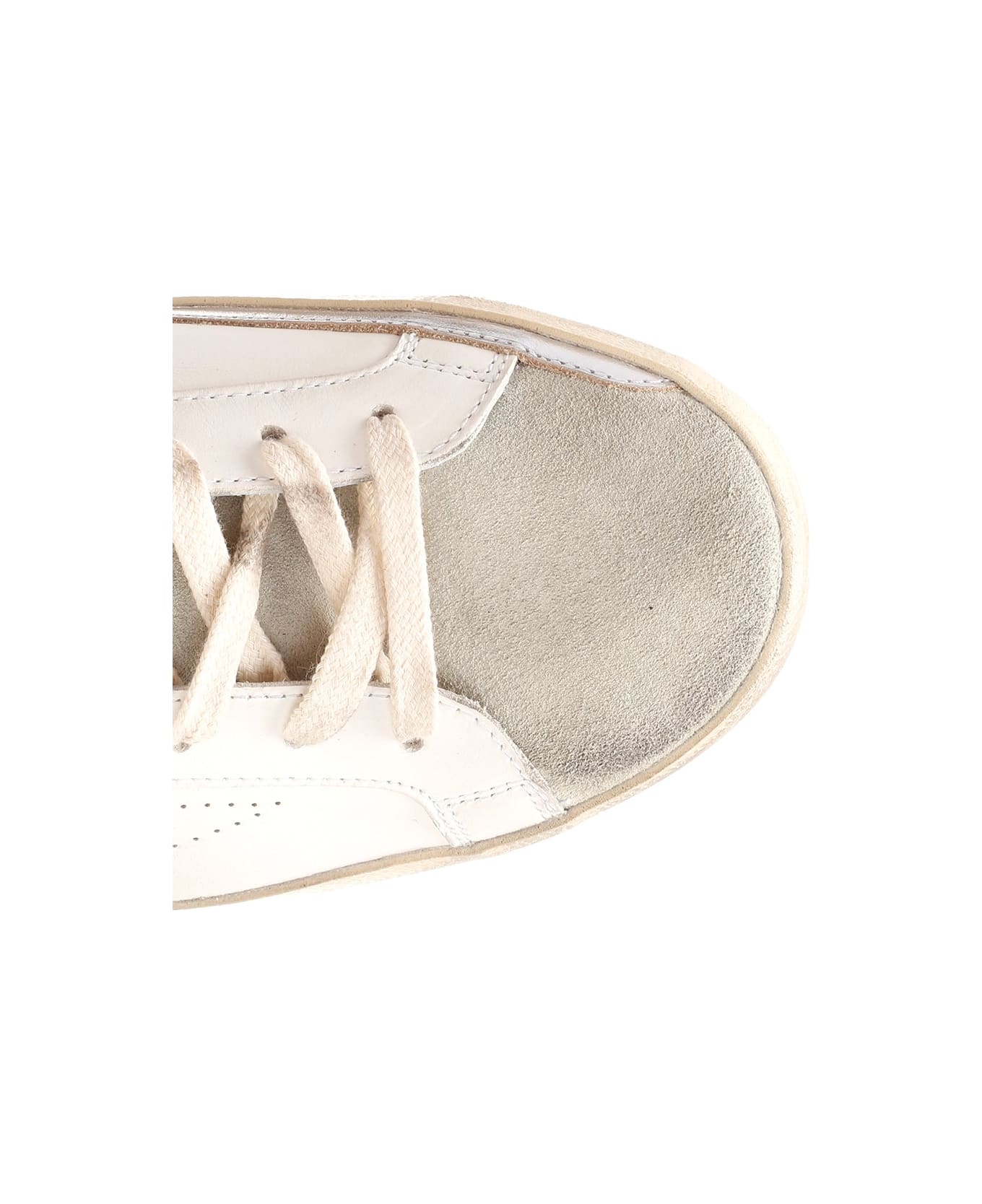 Golden Goose Super-star Leather Low-top Sneakers - White/Ice/Black スニーカー