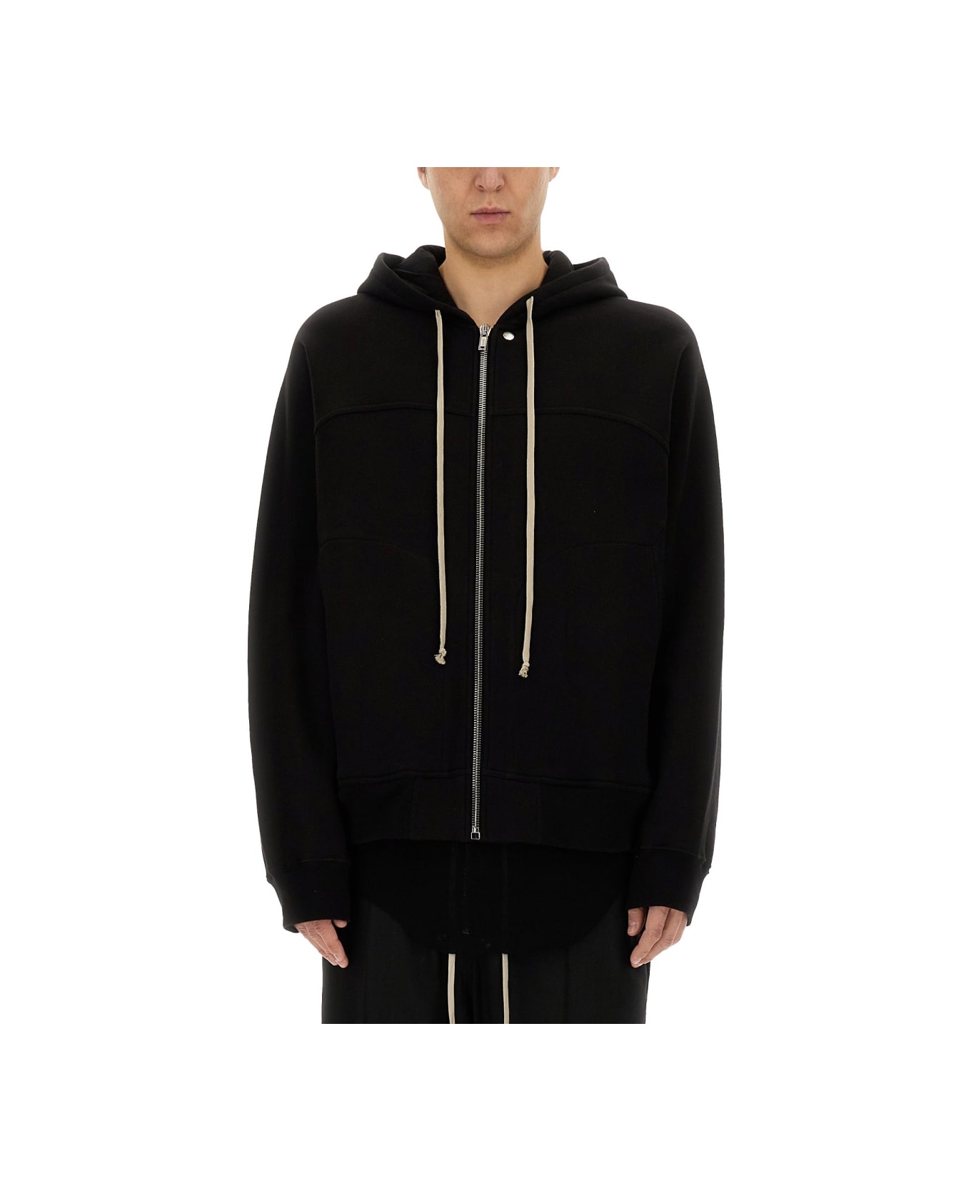 Rick Owens Hoodie - BLACK