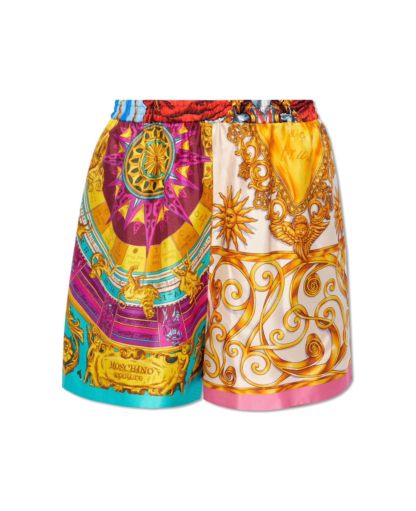 Moschino Silk Shorts - Multicolor
