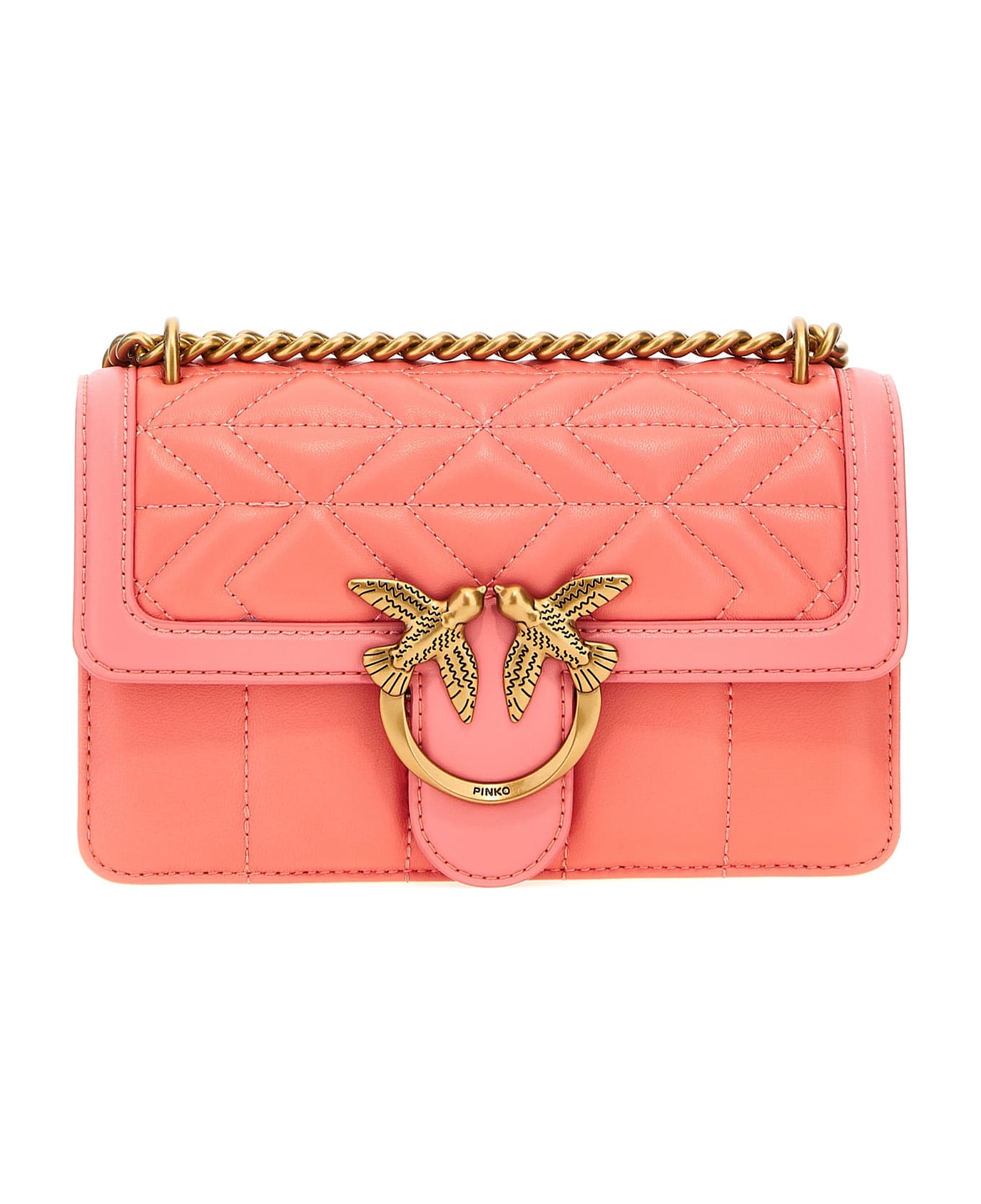 Pinko 'love One Mini' Crossbody Bag - Pink