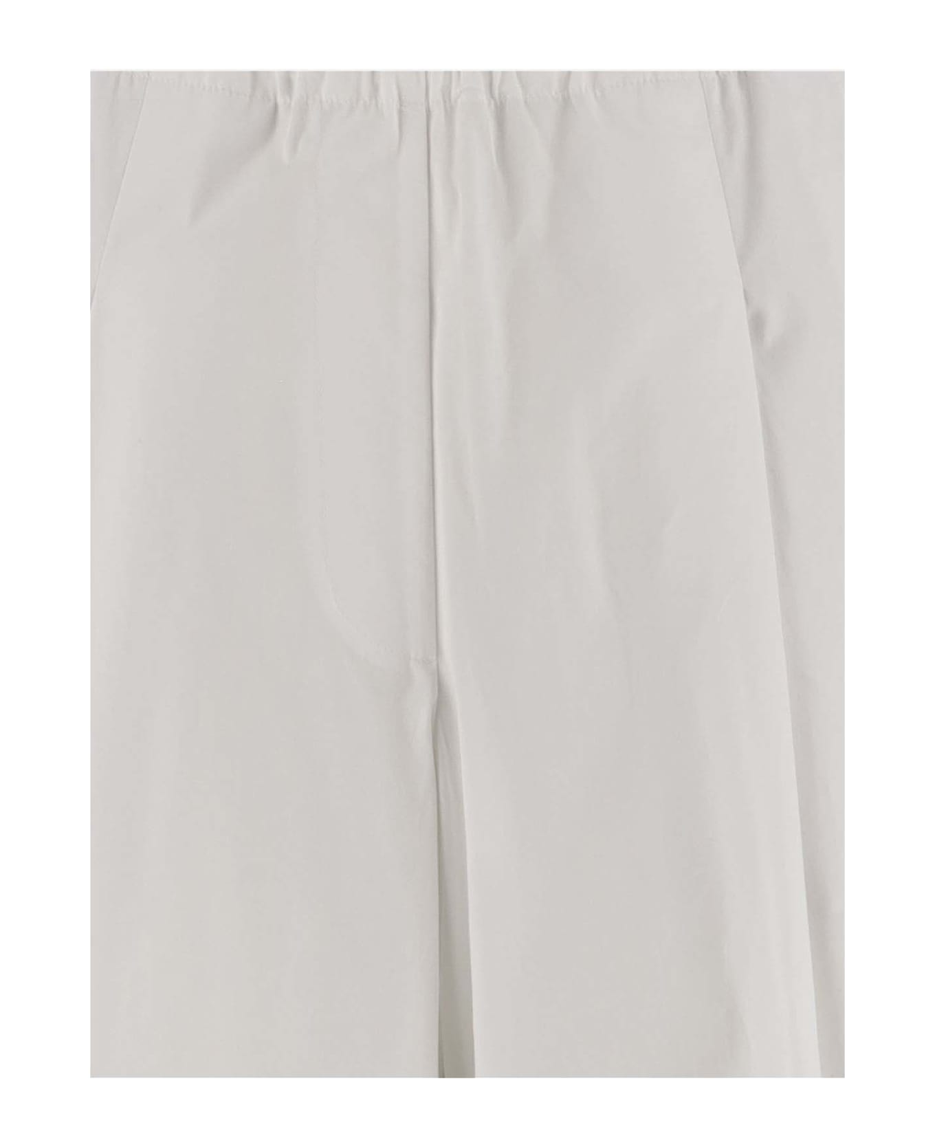 Dries Van Noten Cotton Pants - White