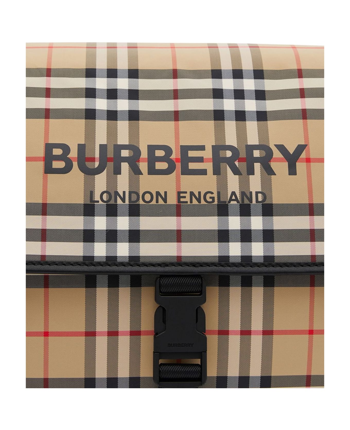 Burberry Brown Baby Changing Bag - Check